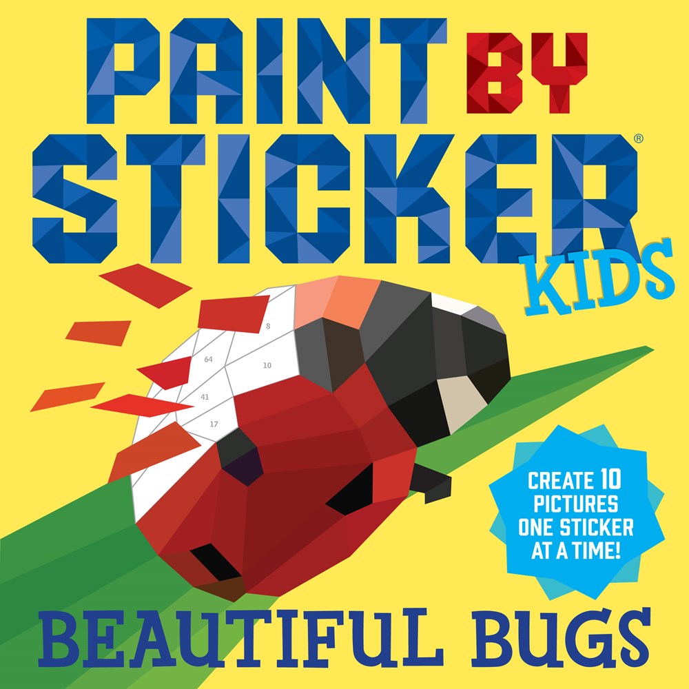  Beautiful Bugs Paint by Sticker Book、mySite、ghnorth