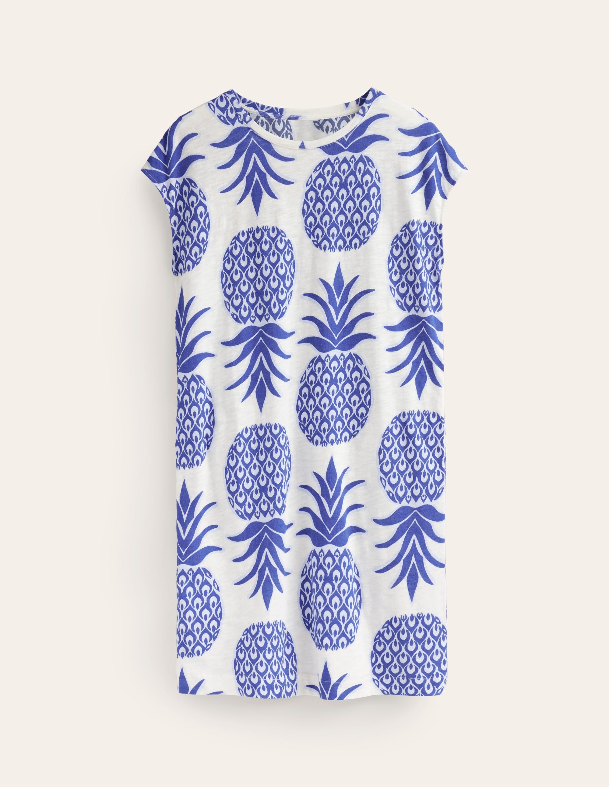  Leah Jersey T-shirt Dress-Surf The Web, Pineapple Pop、mySite、ashleygrahame
