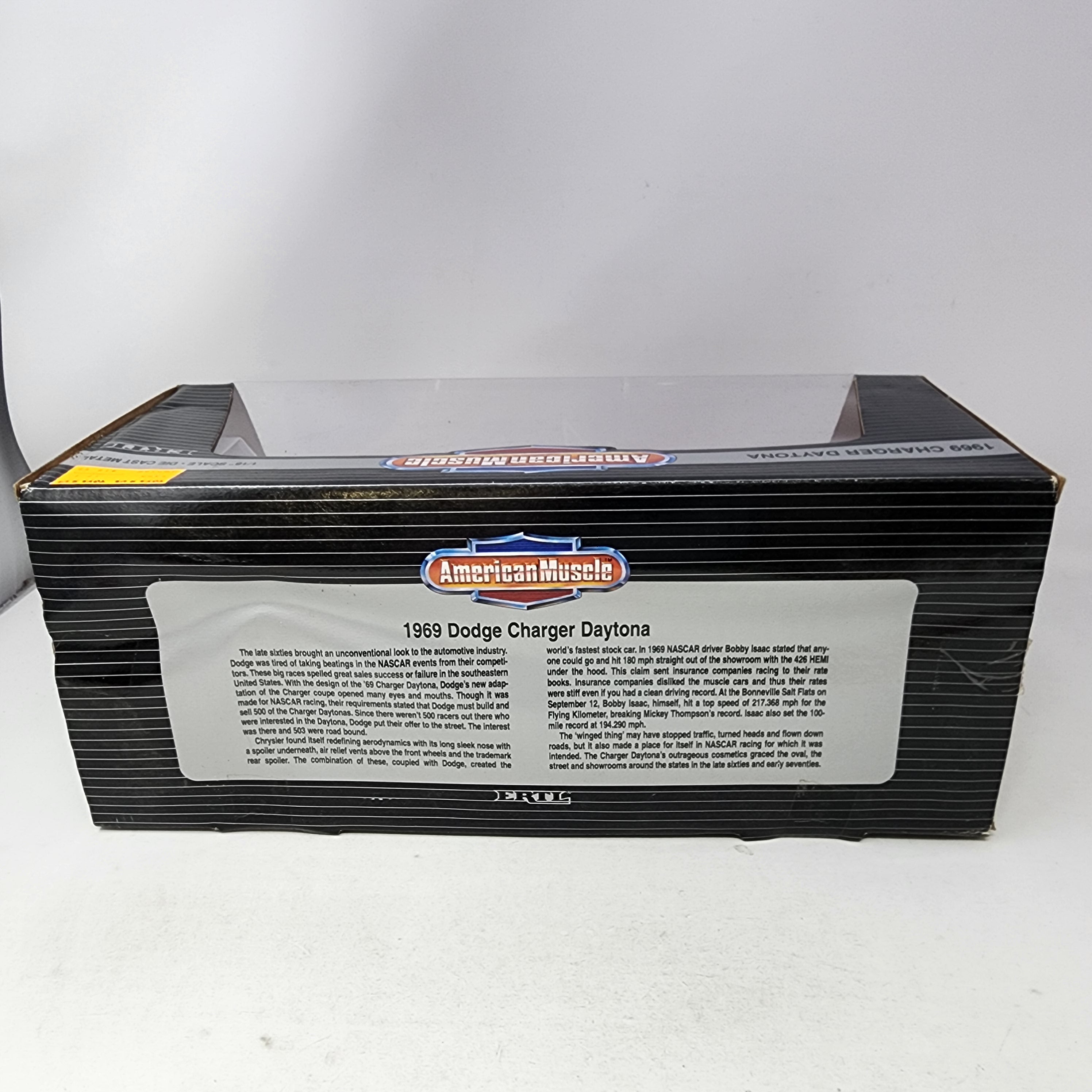 1969 Dodge Charger Daytona * ERTL Collectibles 1/18 Scale American Muscle、mySite、hgirdovlk