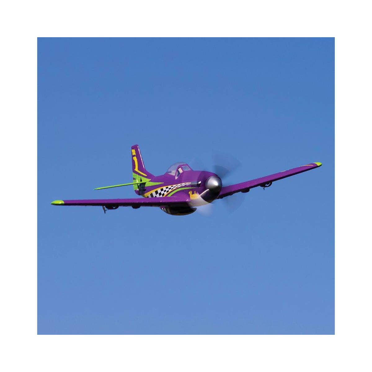  EFLU4350, E-flite UMX P-51D Voodoo BNF Basic Electric Airplane (493mm) w/AS3X & SAFE Select、mySite、merchandisen