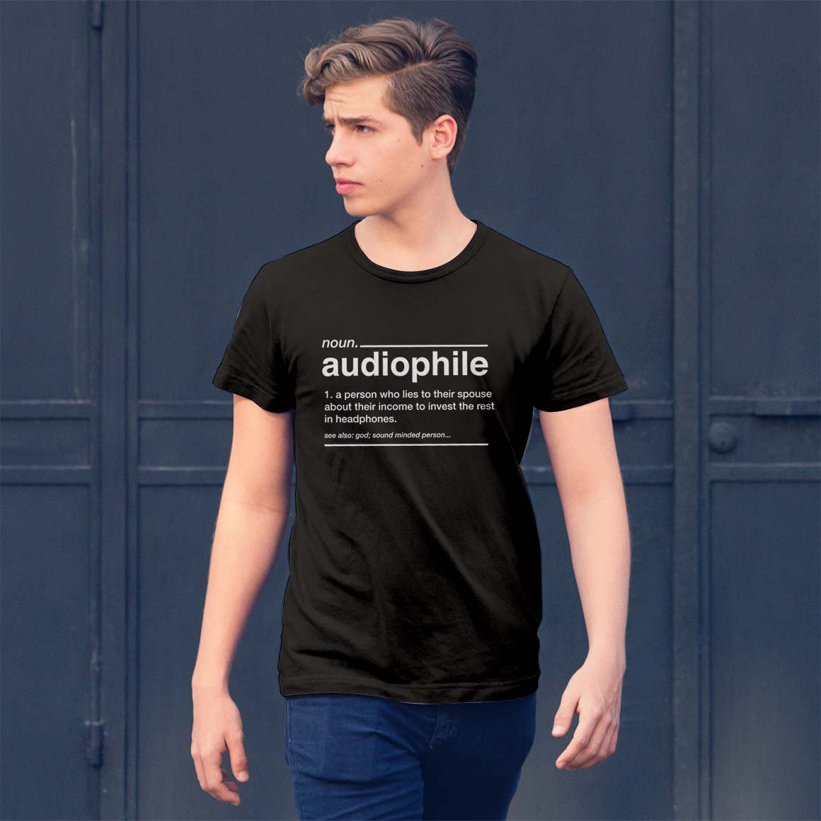  Audiophile Defined T-Shirt、mySite、merchandisen