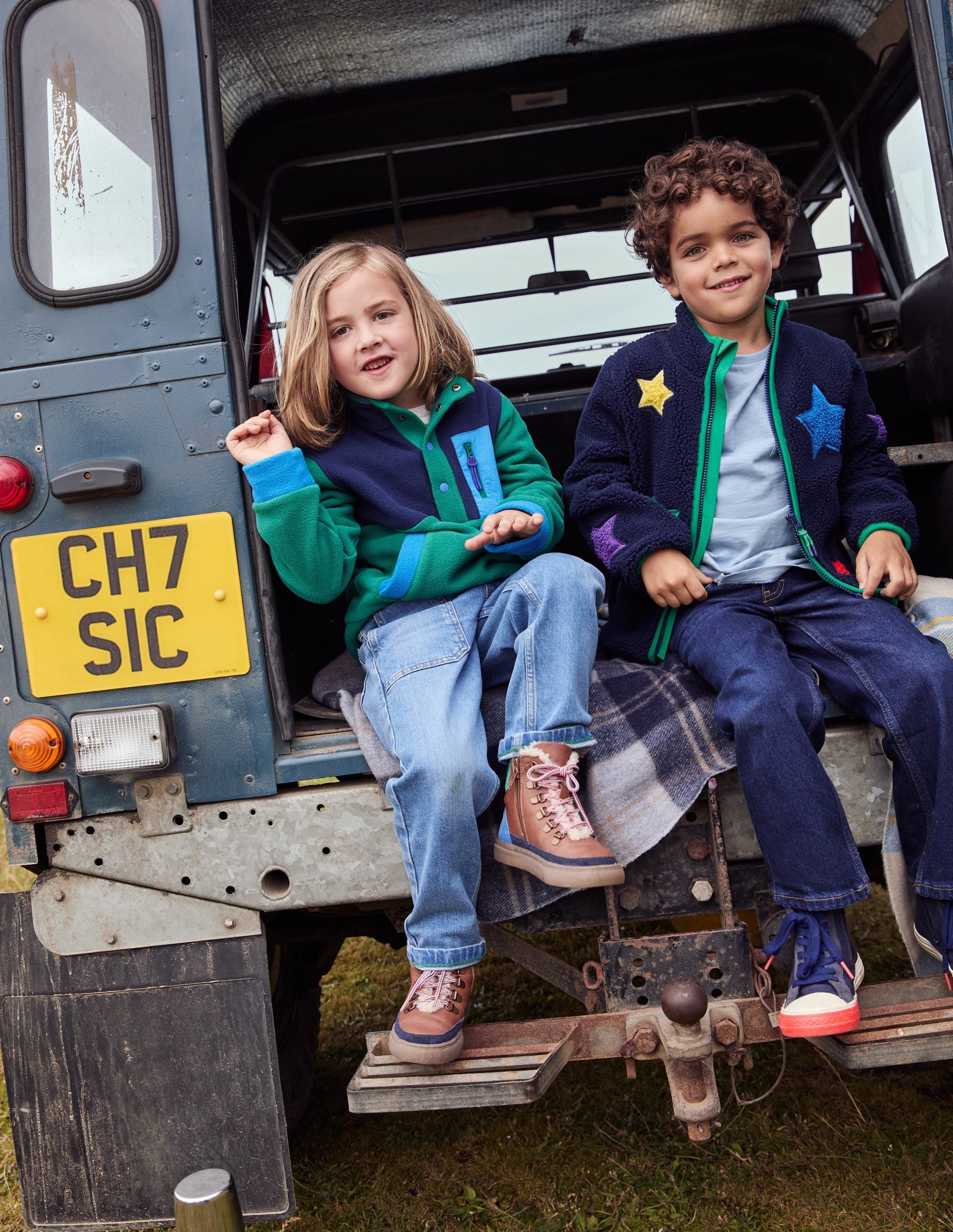  Cosy Fleece Pop Over-Jewel Green Colourblock、mySite、ashleygrahame