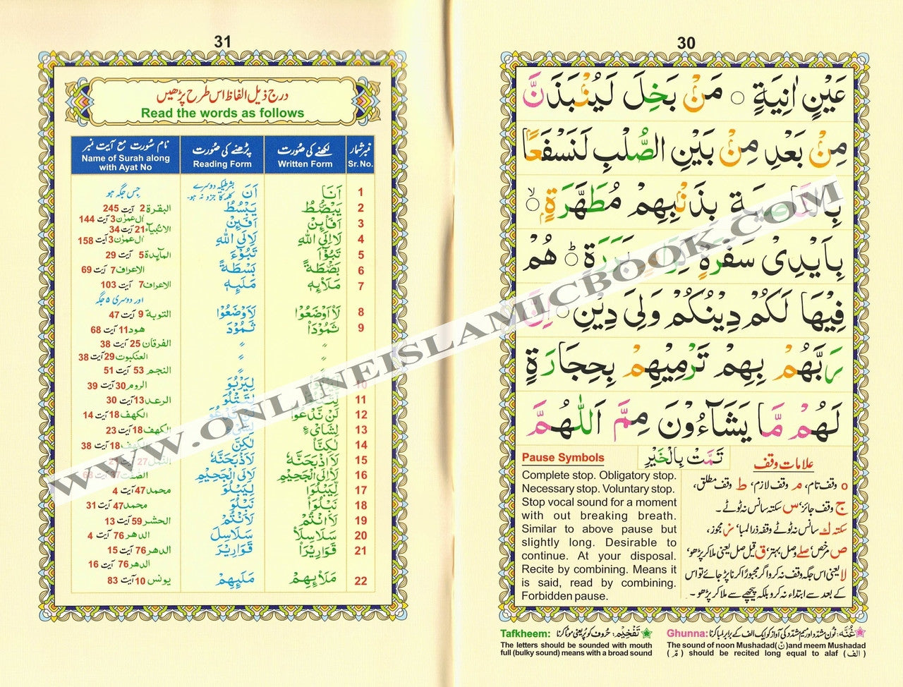 Noorani Qaaidah with Urdu and English Notes (Tajweedi) Ref 270、mySite、topwebapps