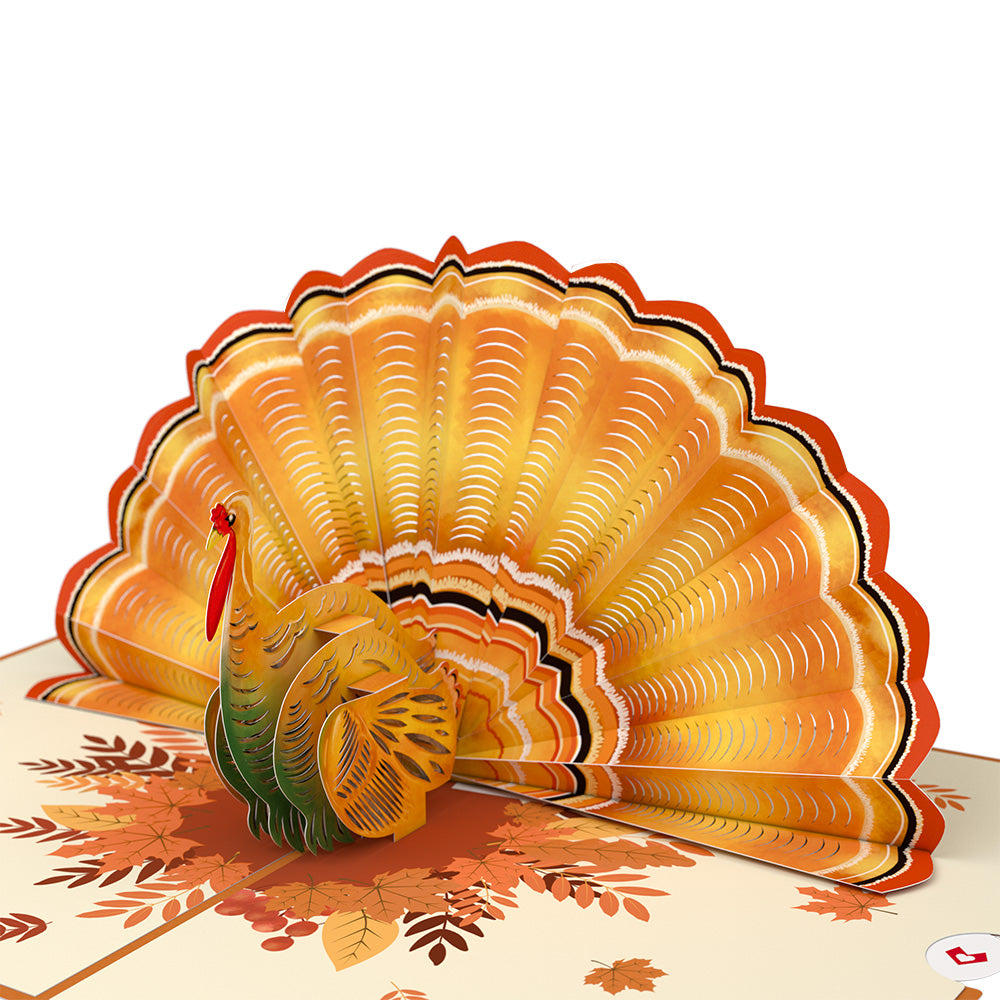 Give Thanks Turkey Pop-Up Card、mySite、solidvoid