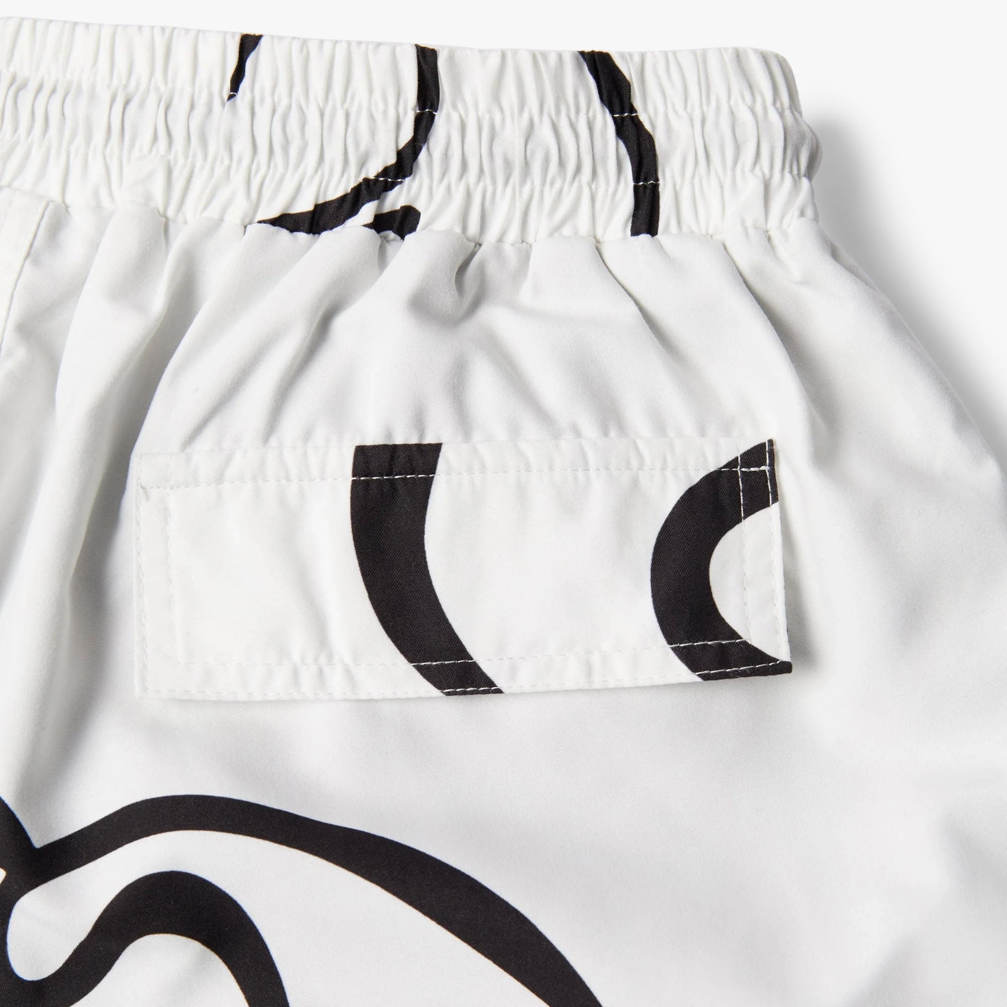  by Parra Yoga Walks Swim Shorts White、mySite、merchandisen