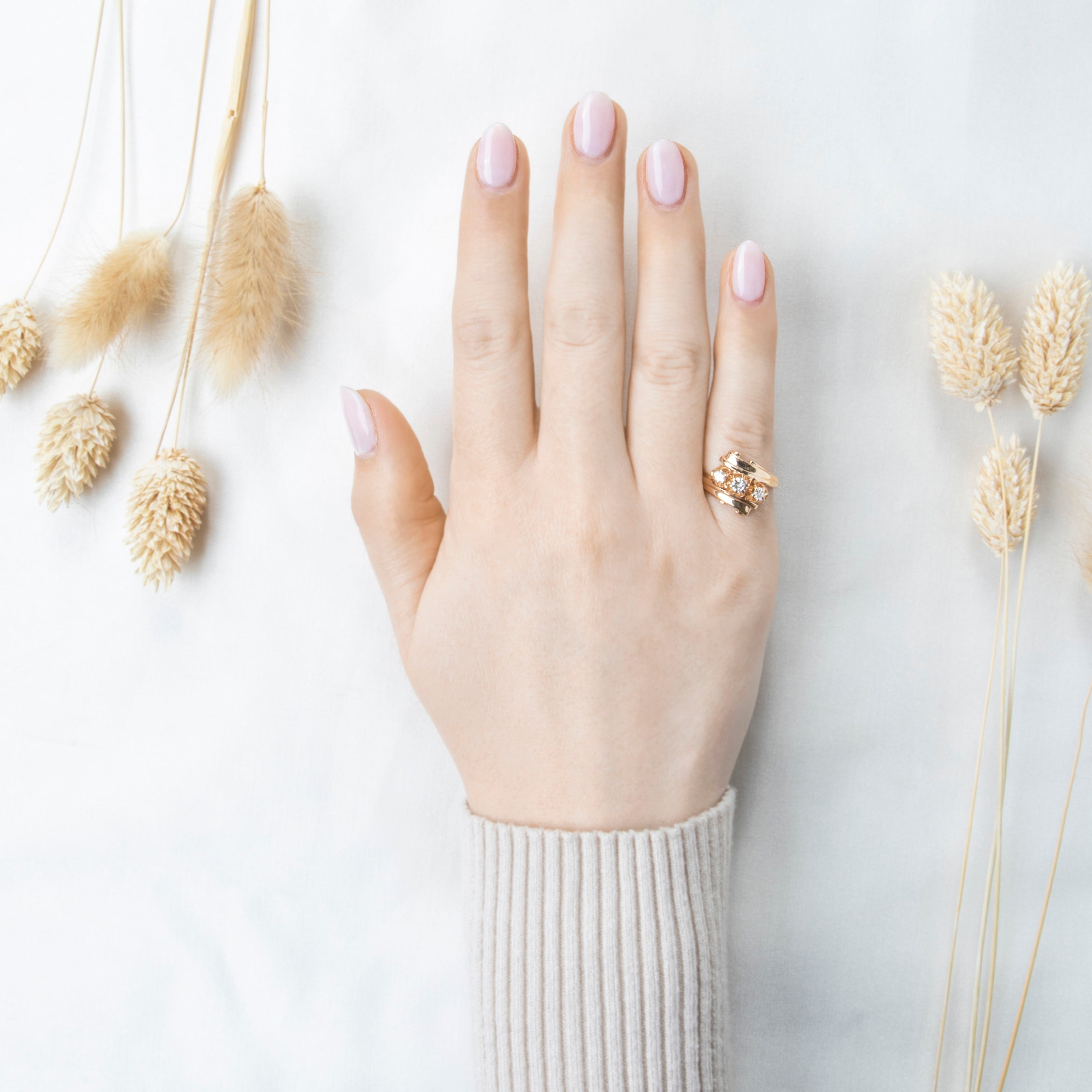 Vintage 14k Yellow Gold .301cttw Diamond Belcher Set Bypass Ring 6.25、mySite、hinf8tx79