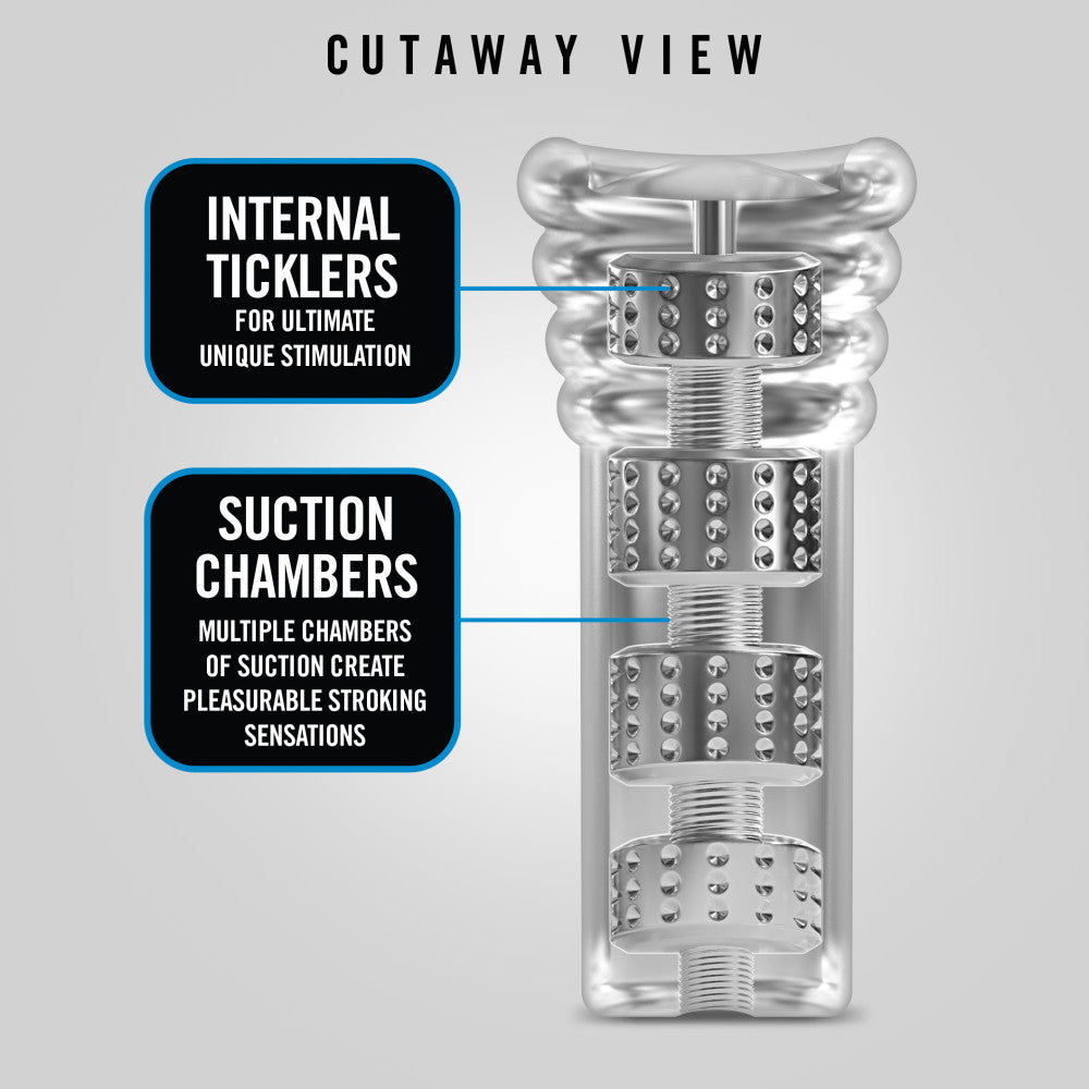 M For Men By Blush® | All In Clear Masturbator / Stroker、mySite、bottomscart