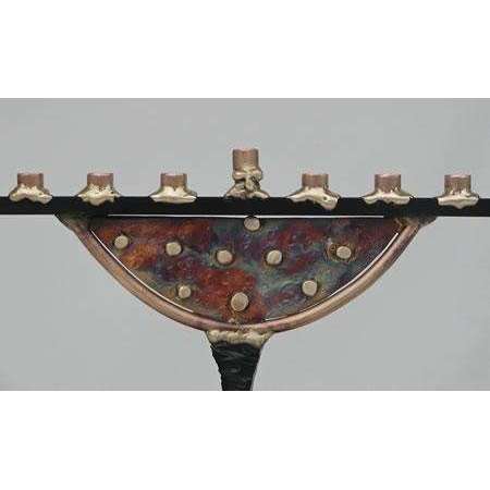 Infinity Art in Metal Mixed-Metal Menorah、mySite、topwebapps