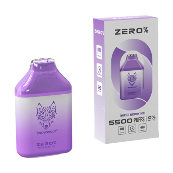 Snowwolf Zero 5500 Puffs 10 Pack Disposable Vape 14mL、mySite、zt4zffjzw