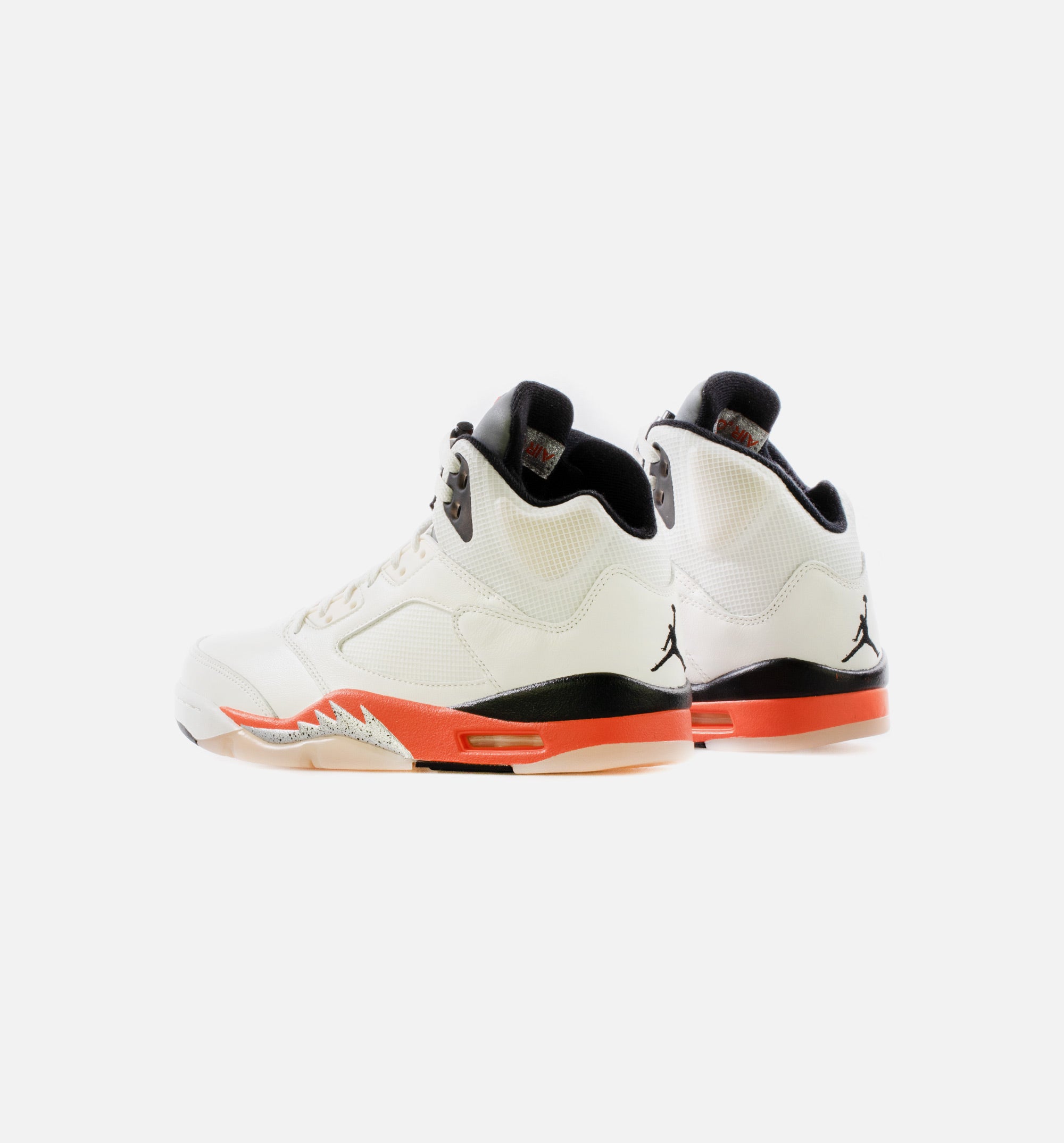 Air Jordan 5 Retro Orange Blaze Mens Lifestyle Shoe - Sail/Orange Blaze/Metallic Silver/Black Limit One Per Customer、mySite、dreamappss