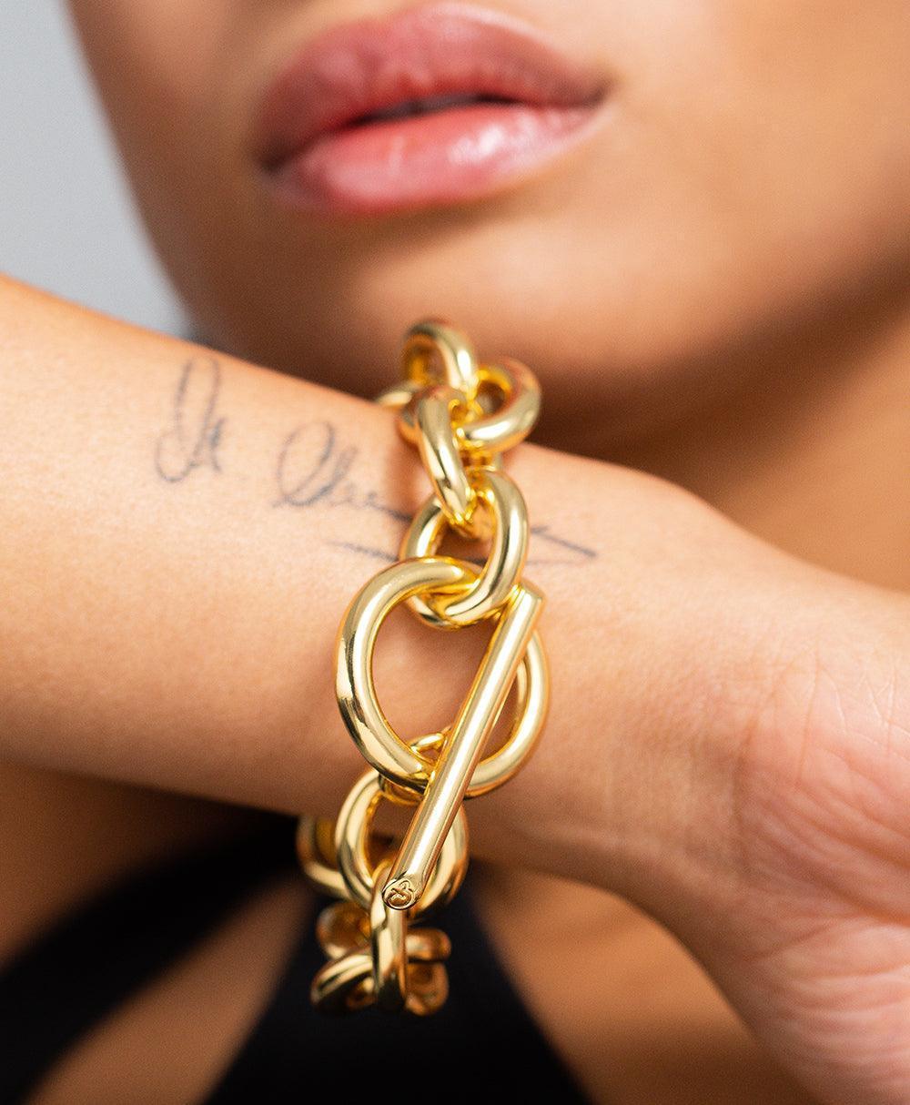 Viveca Bracelet 18ct Gold Plated、mySite、botmansion