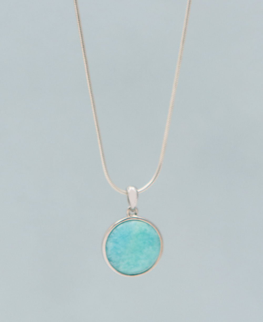 Hope and Calm Amazonite Pendant、mySite、topwebapps