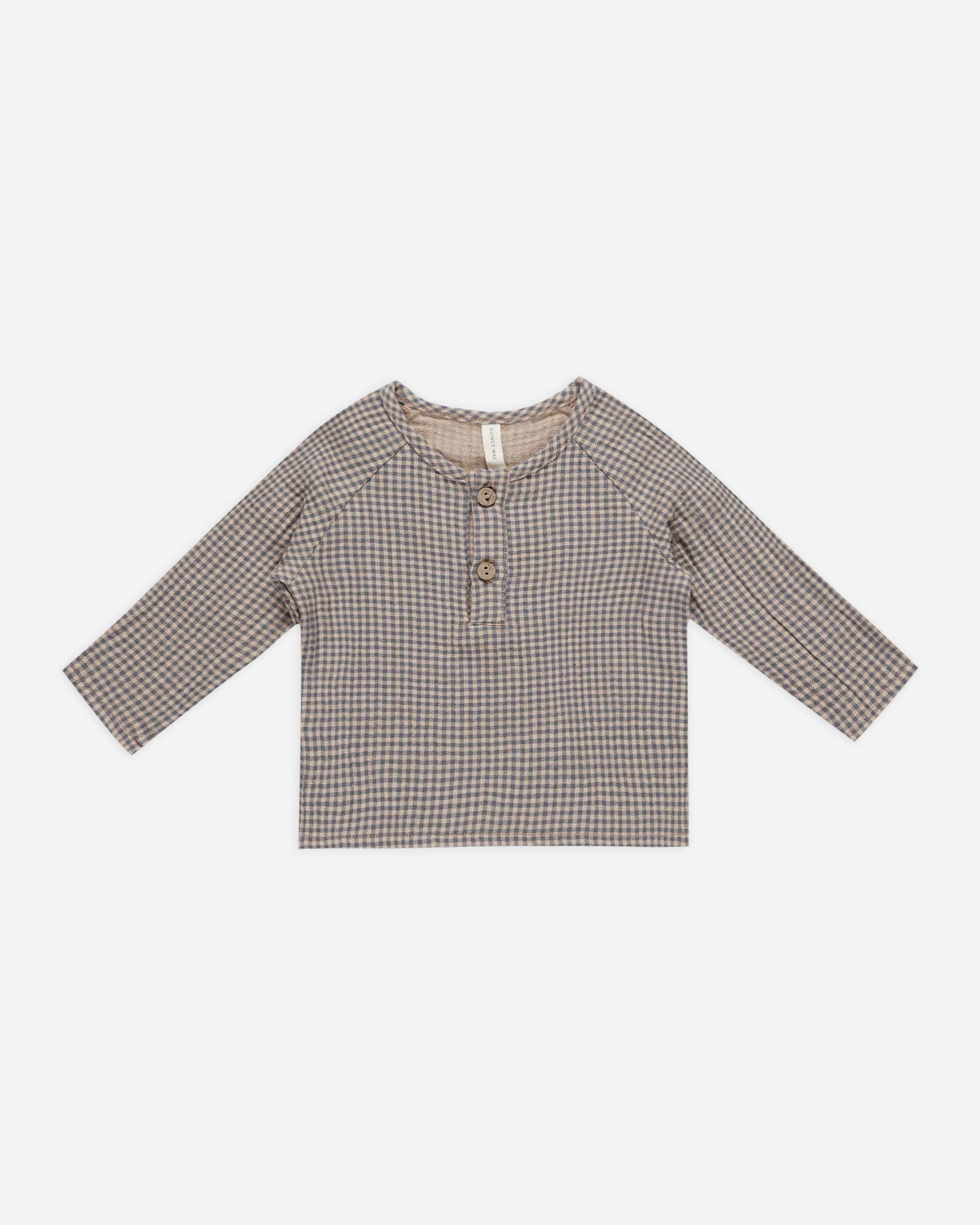  Zion Shirt || Indigo Gingham、mySite、layawaytickets
