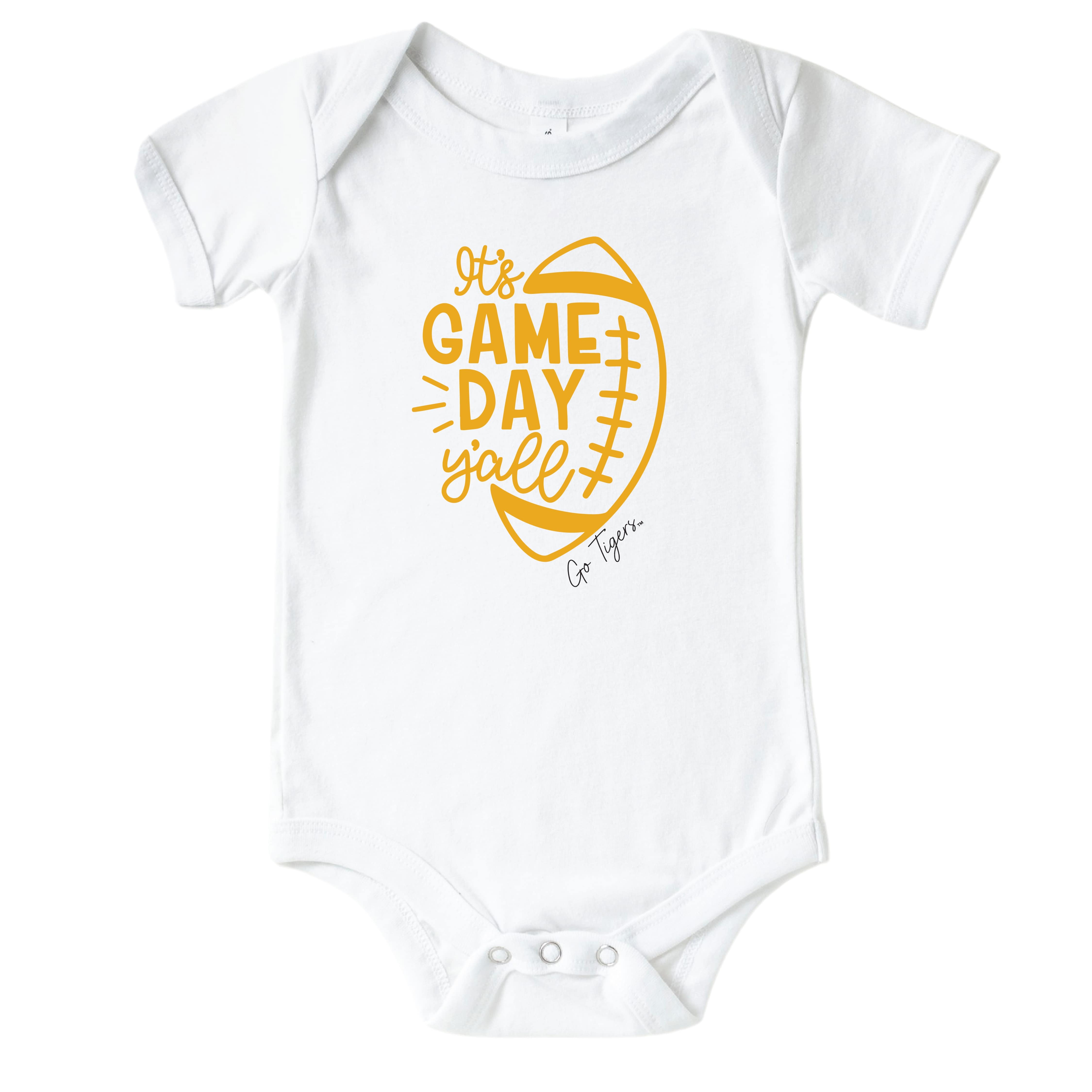  University of Missouri | Footballs & Bows Graphic Bodysuit、mySite、layawaytickets