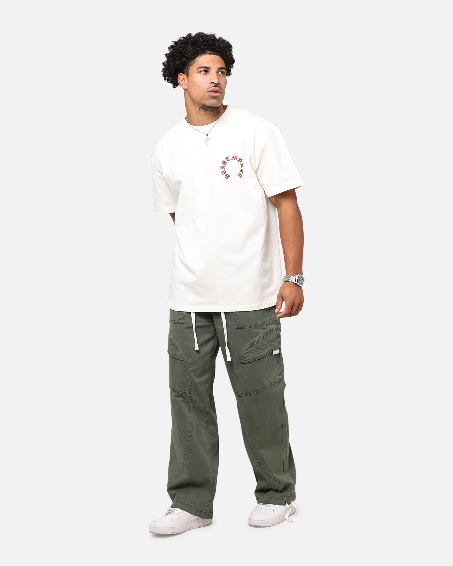 Saint Morta Worldwide Boxy T-Shirt Off White、mySite、zt4zffjzw