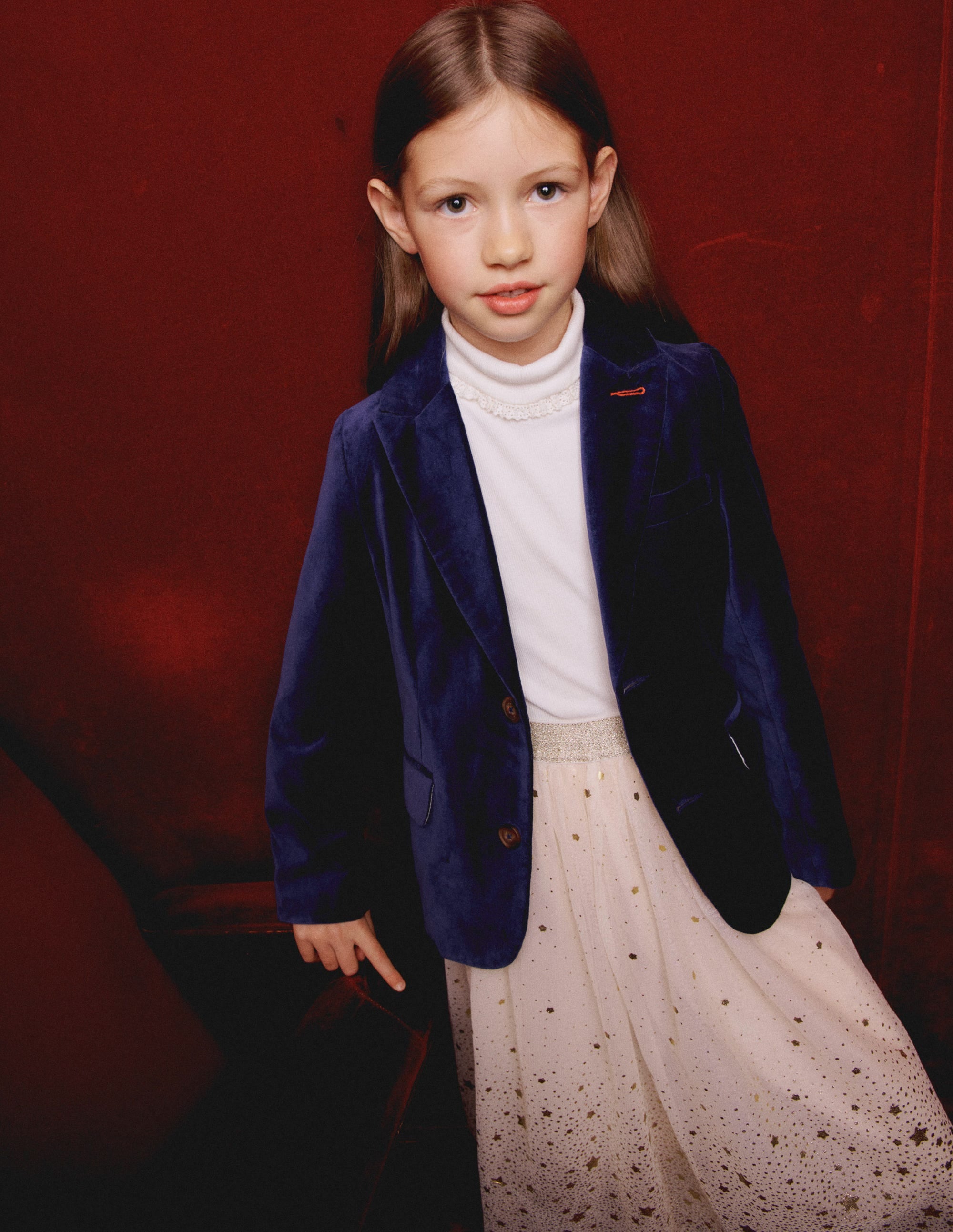  Tulle Metallic Ombre Skirt-Sandpiper Gold Star、mySite、ashleygrahame