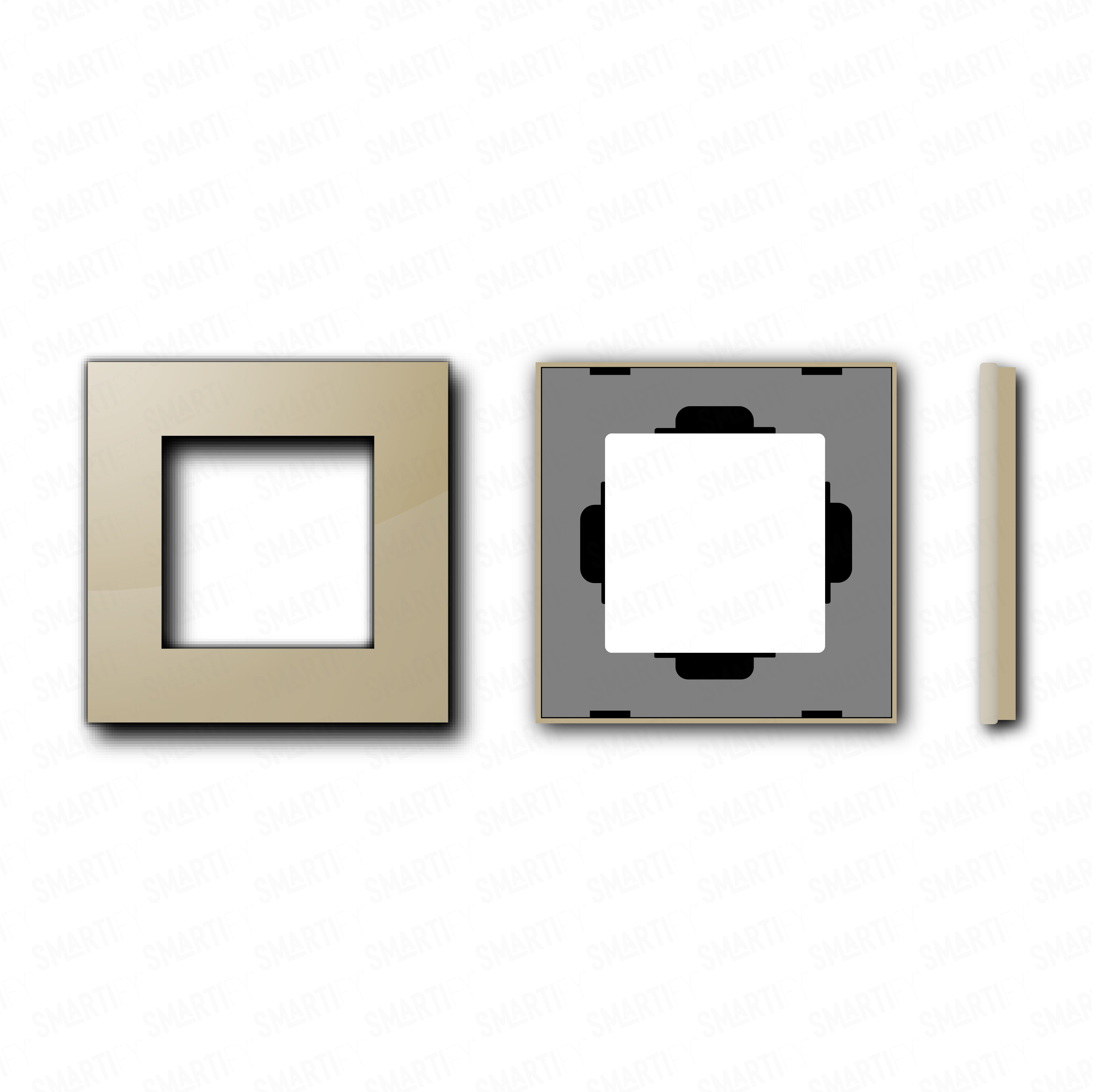 Smartify vPRO Moldura Simples Dourado - SYPE100DR、mySite、fannypackpong