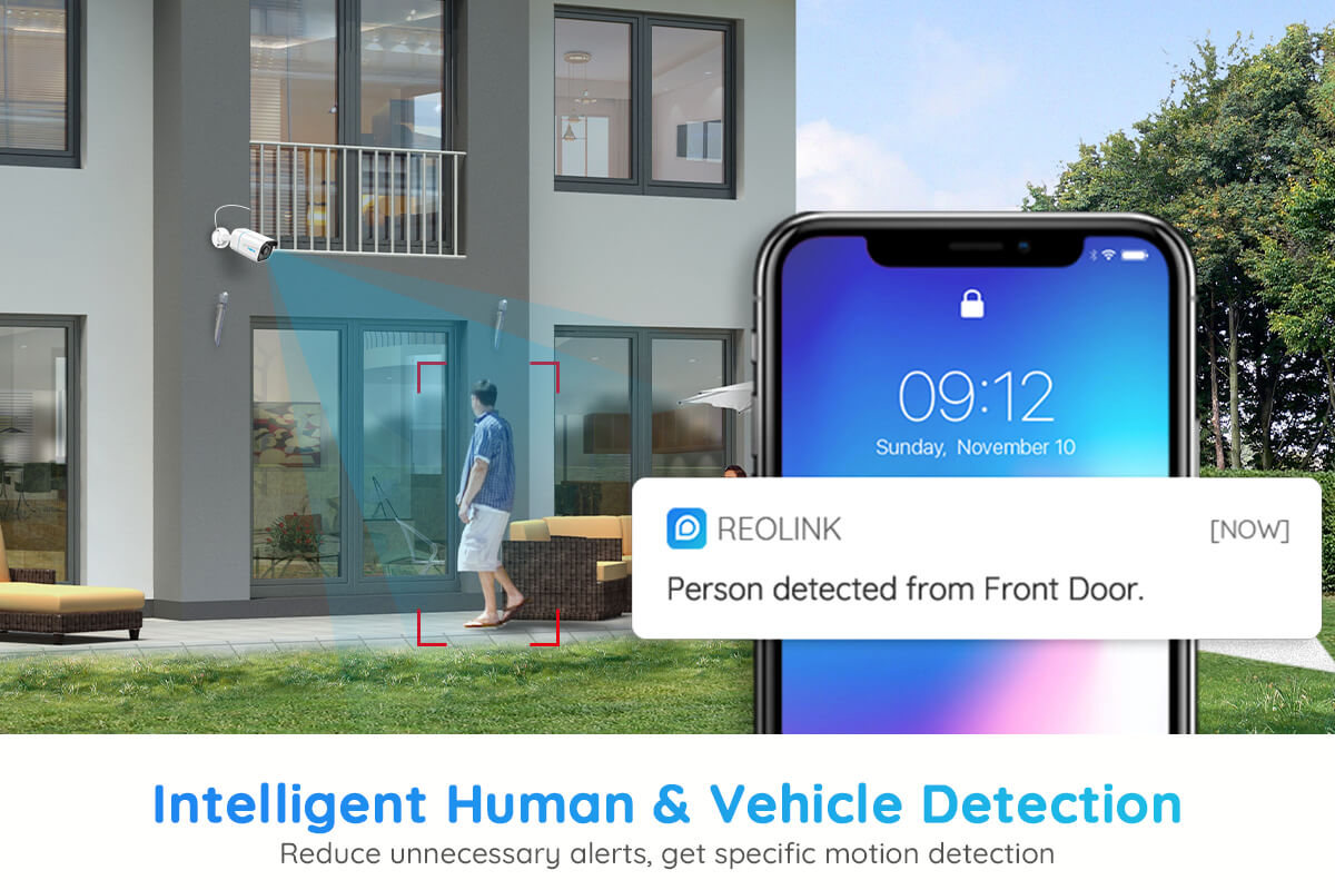 Reolink 8CH Outdoor Security Camera System 4K POE CCTV RLK8-810B8-A、mySite、camillekostekn