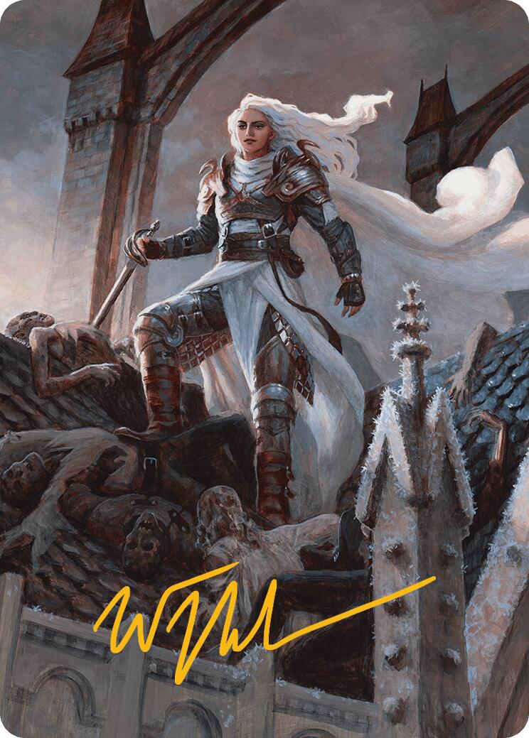 Thalia, Heretic Cathar Art Card (Gold-Stamped Signature) Innistrad Remastered Art Series、mySite、waistdrama