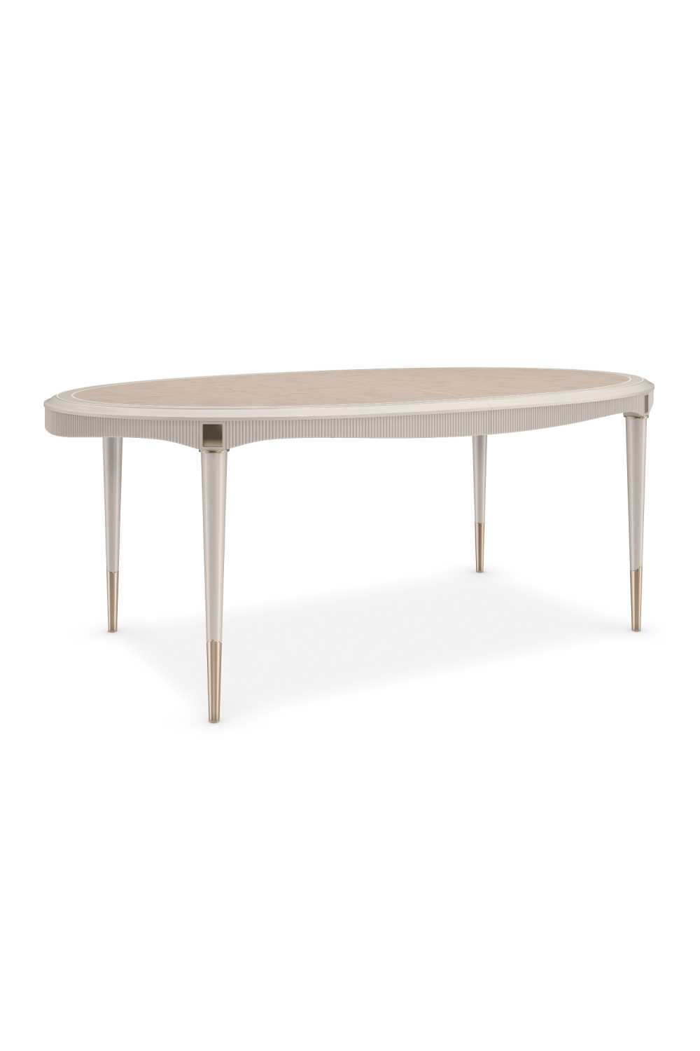 Cream Oval Dining Table | Caracole Love Feast、mySite、neckold