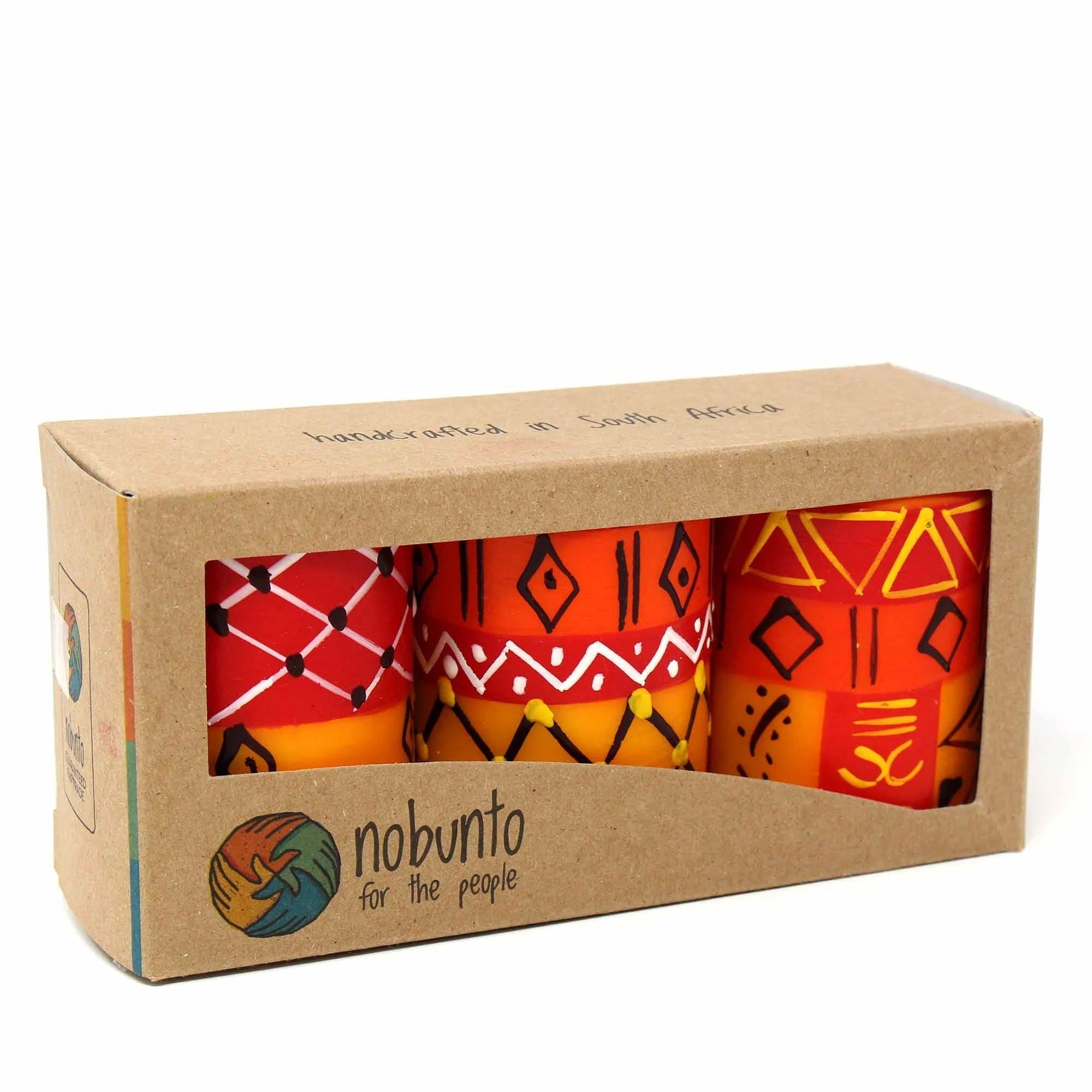 HAND-PAINTED DINNER CANDLES, PAIR (ZAHABU DESIGN)、mySite、g9winljtr