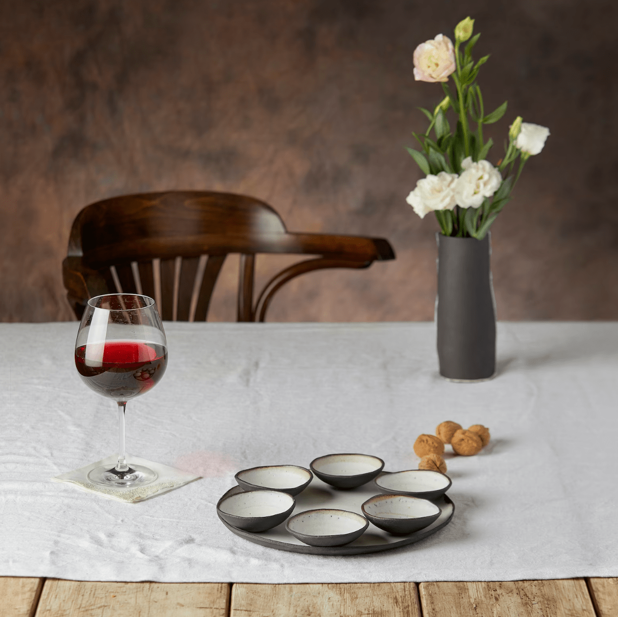 Modern Black and White Seder Plate by Ceramics by Michal、mySite、topwebapps