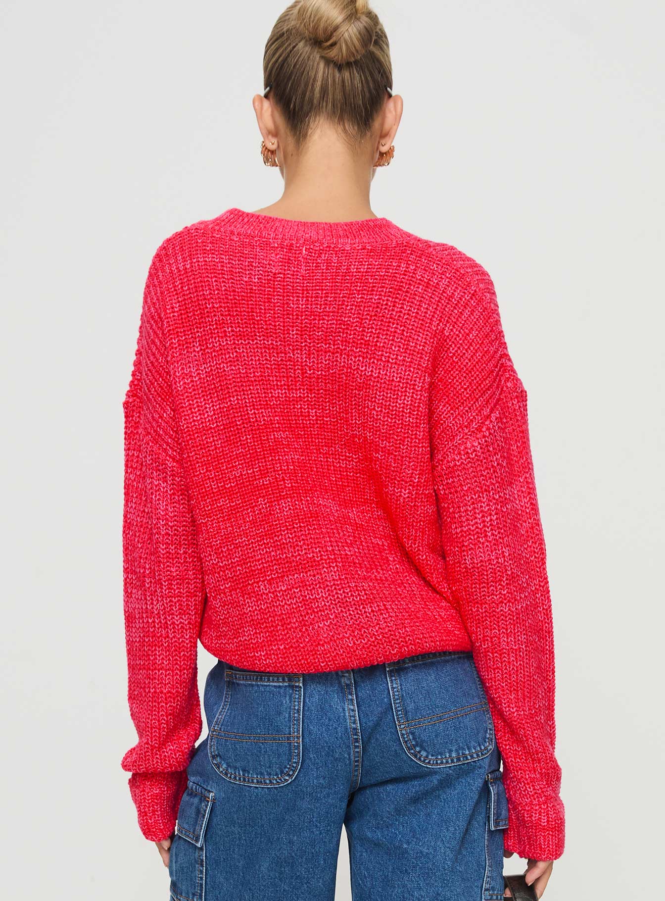 Bae Sweater Pink/ Red、mySite、solidvoid