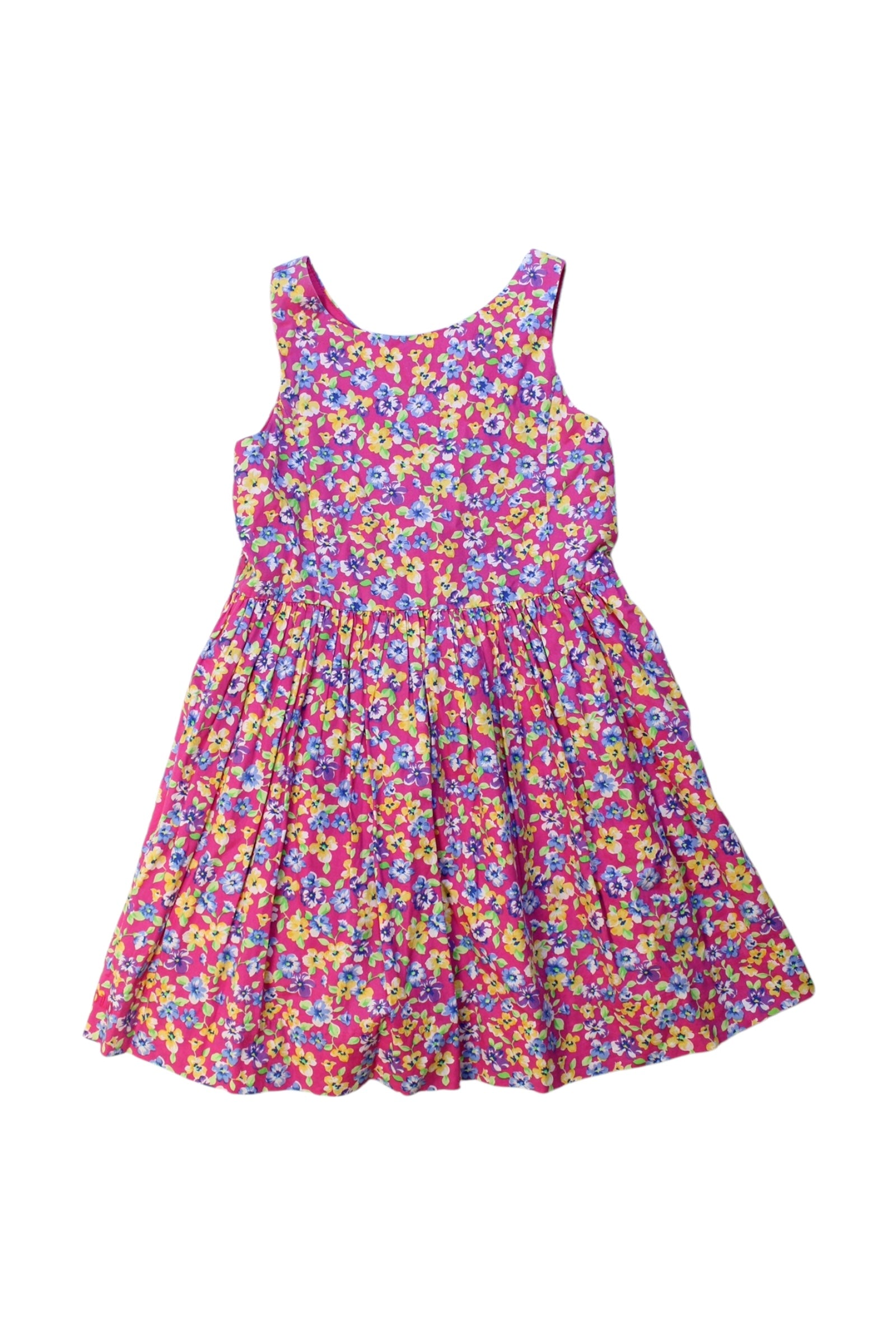 Polo Ralph Lauren Sleeveless Floral Dress 4T、mySite、g9winljtr