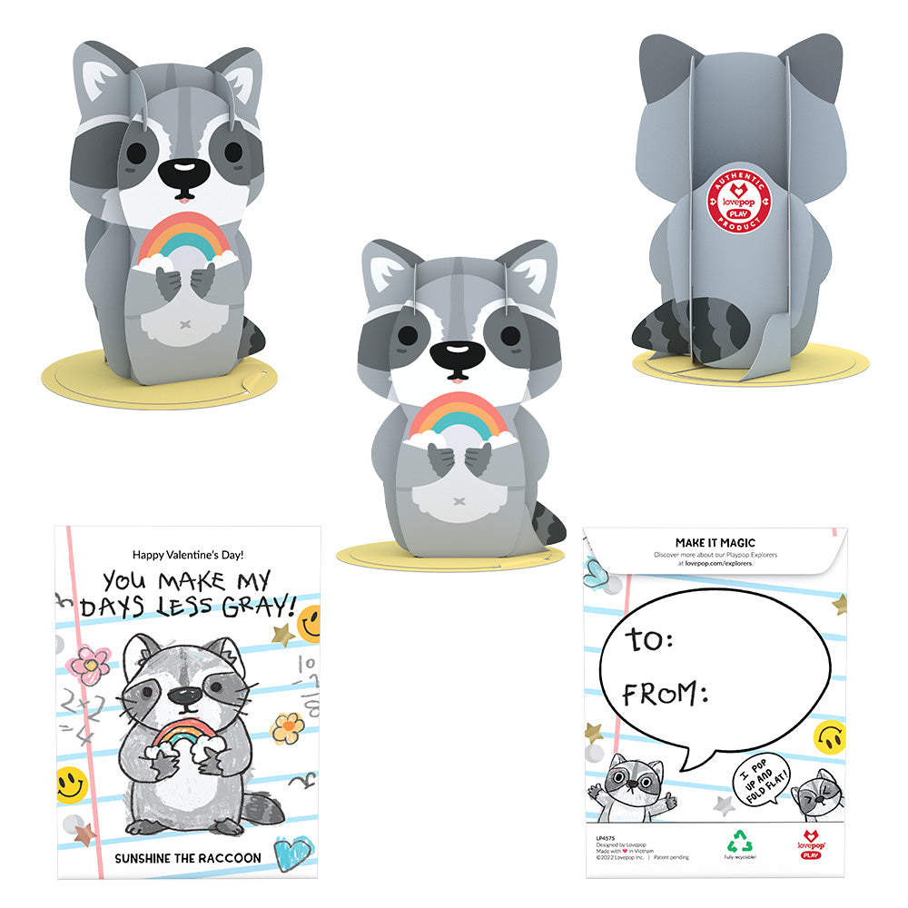 Playpop Explorers™: Assorted Valentine's for Kids 8-Pack、mySite、solidvoid