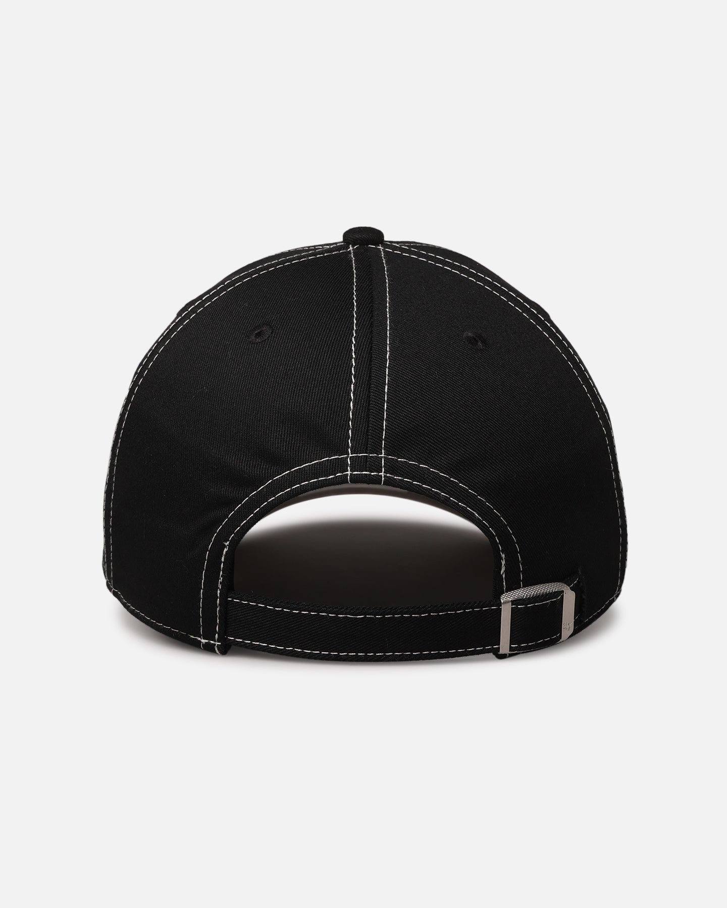 47 Brand New York Yankees 'Contrast Stitch' 47 Clean Up Strapback Black/Bone、mySite、zt4zffjzw