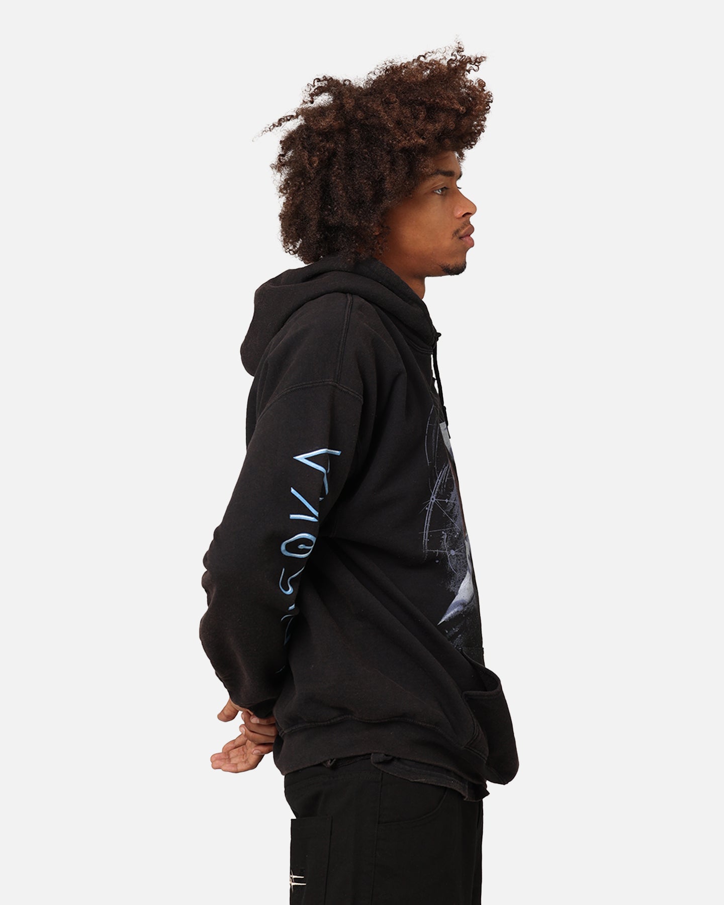 Star Wars Ahsoka Hoodie Black Wash、mySite、zt4zffjzw