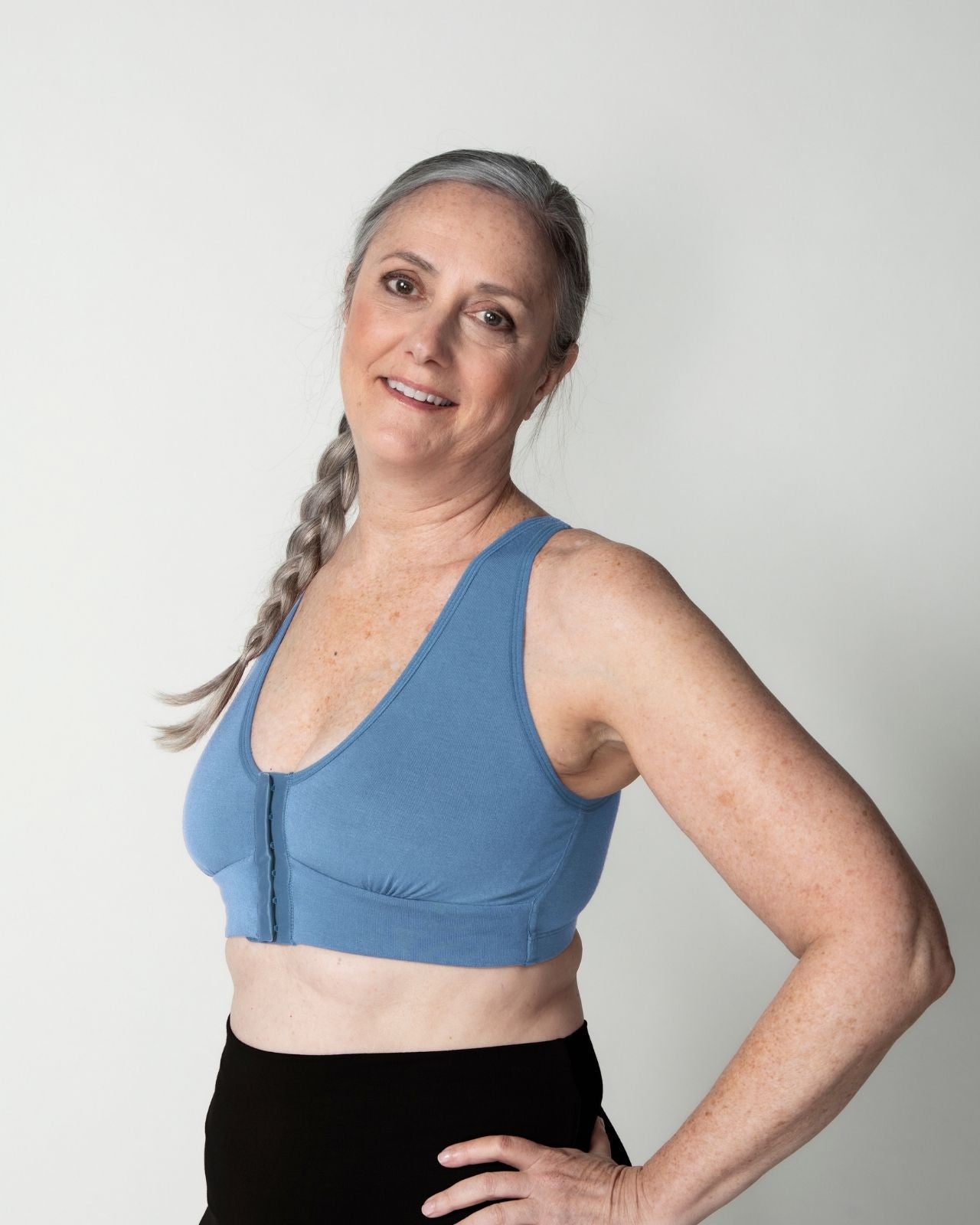 Rora Pocketed Front Closure Bra、mySite、bengalsvssteelers