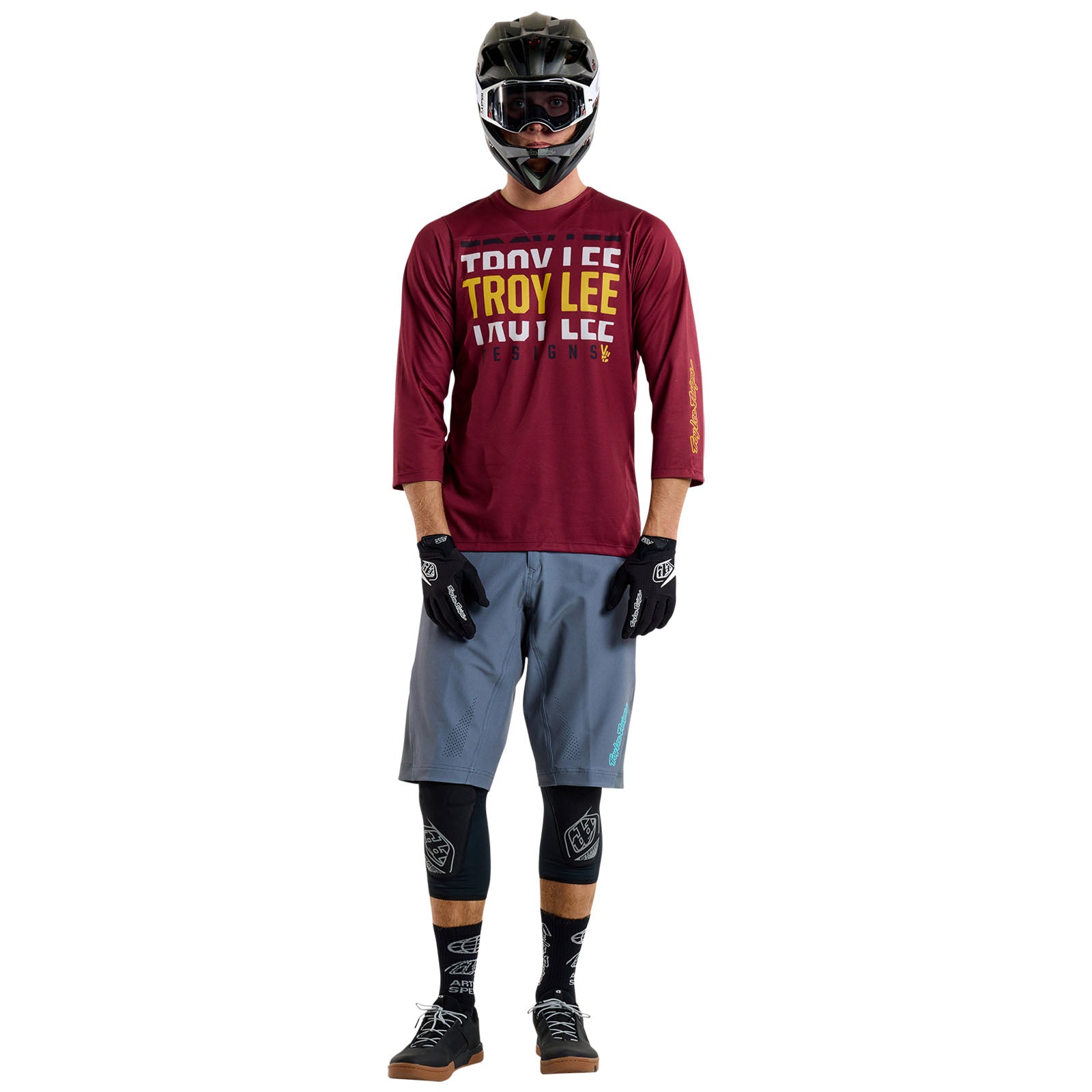 Ruckus 3/4 Jersey Spun Oxblood、mySite、dreamappss