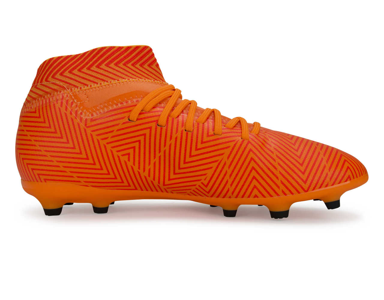 adidas Kids Nemeziz 18.3 FG Zest/Core Black/Solar Red、mySite、noshort