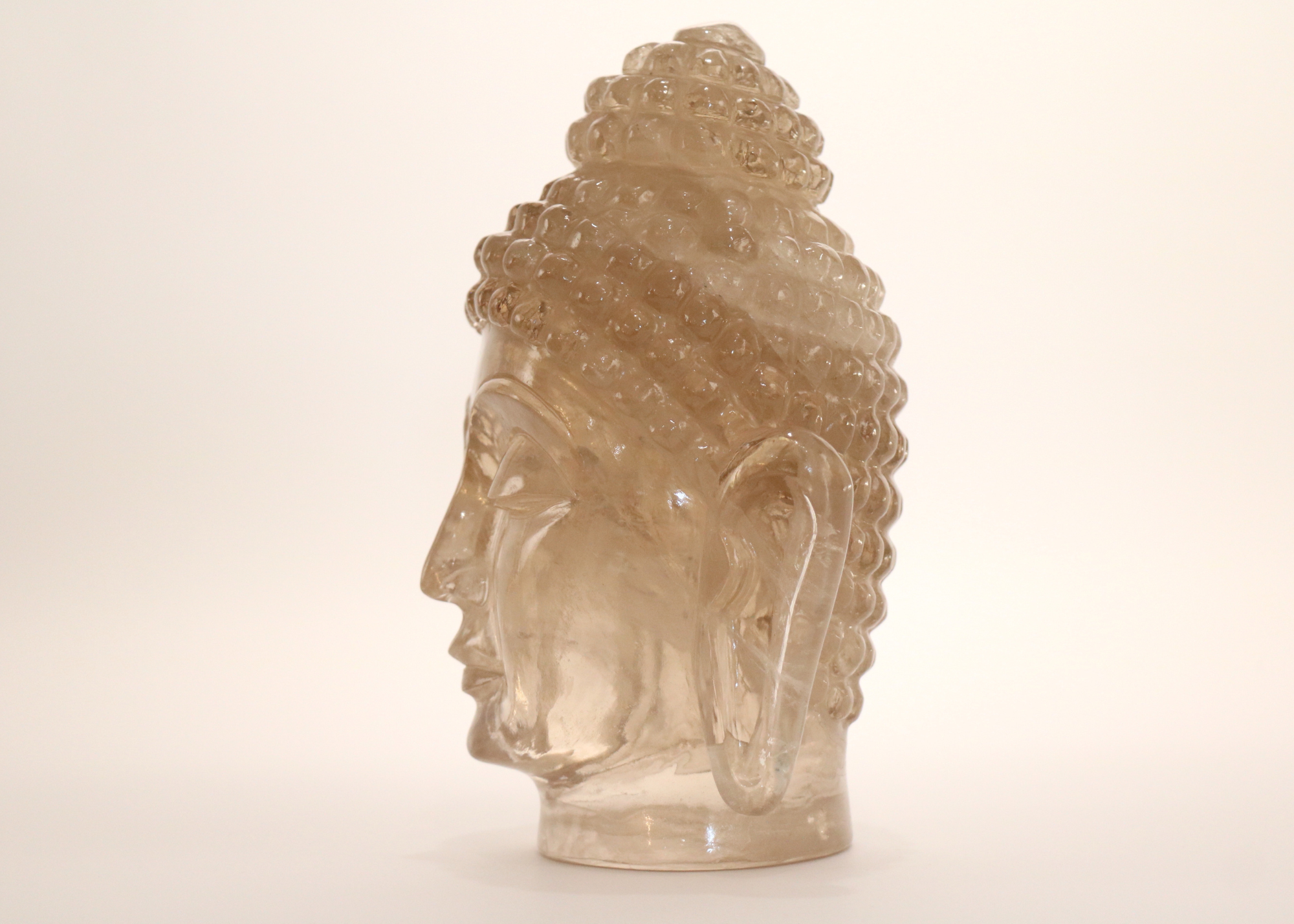 Buddha Head - Smoky Quartz (Large, 23cm)、mySite、topwebapps