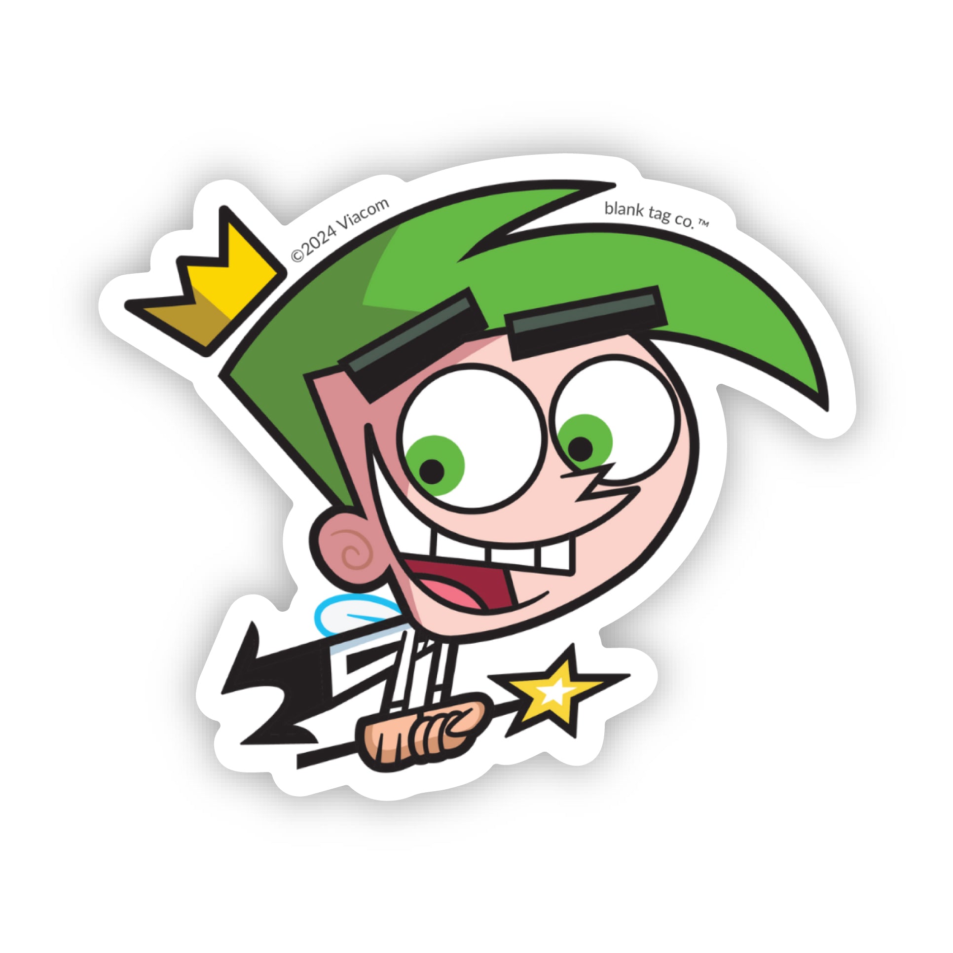  The Fairly OddParents Cosmos Vinyl Sticker Decal、mySite、ghnorth