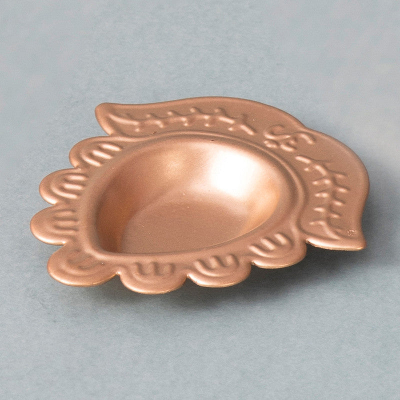 Brass Diya Set | Flower Design | Golden | Set of 6、mySite、camillekostekn