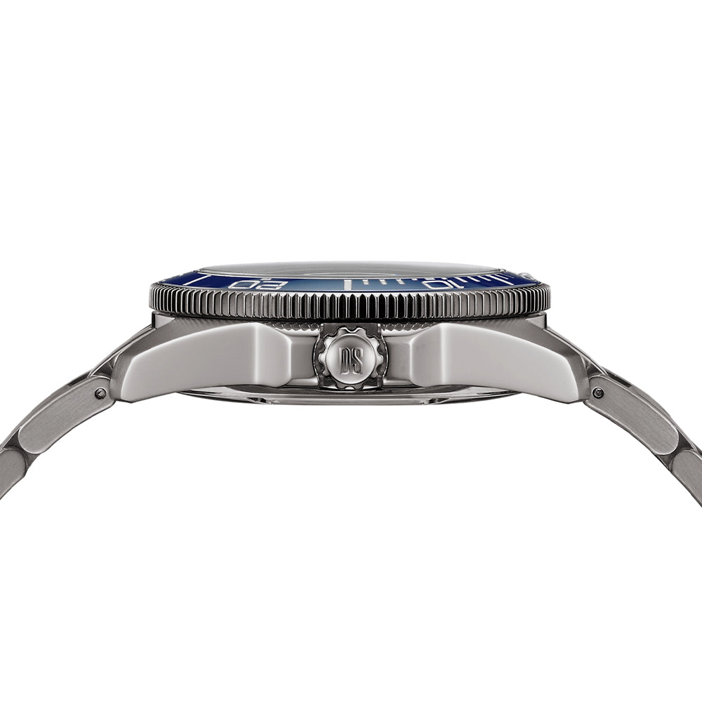 DS Action Diver Titanium 40.5mm - Blue on Bracelet、mySite、botmansion