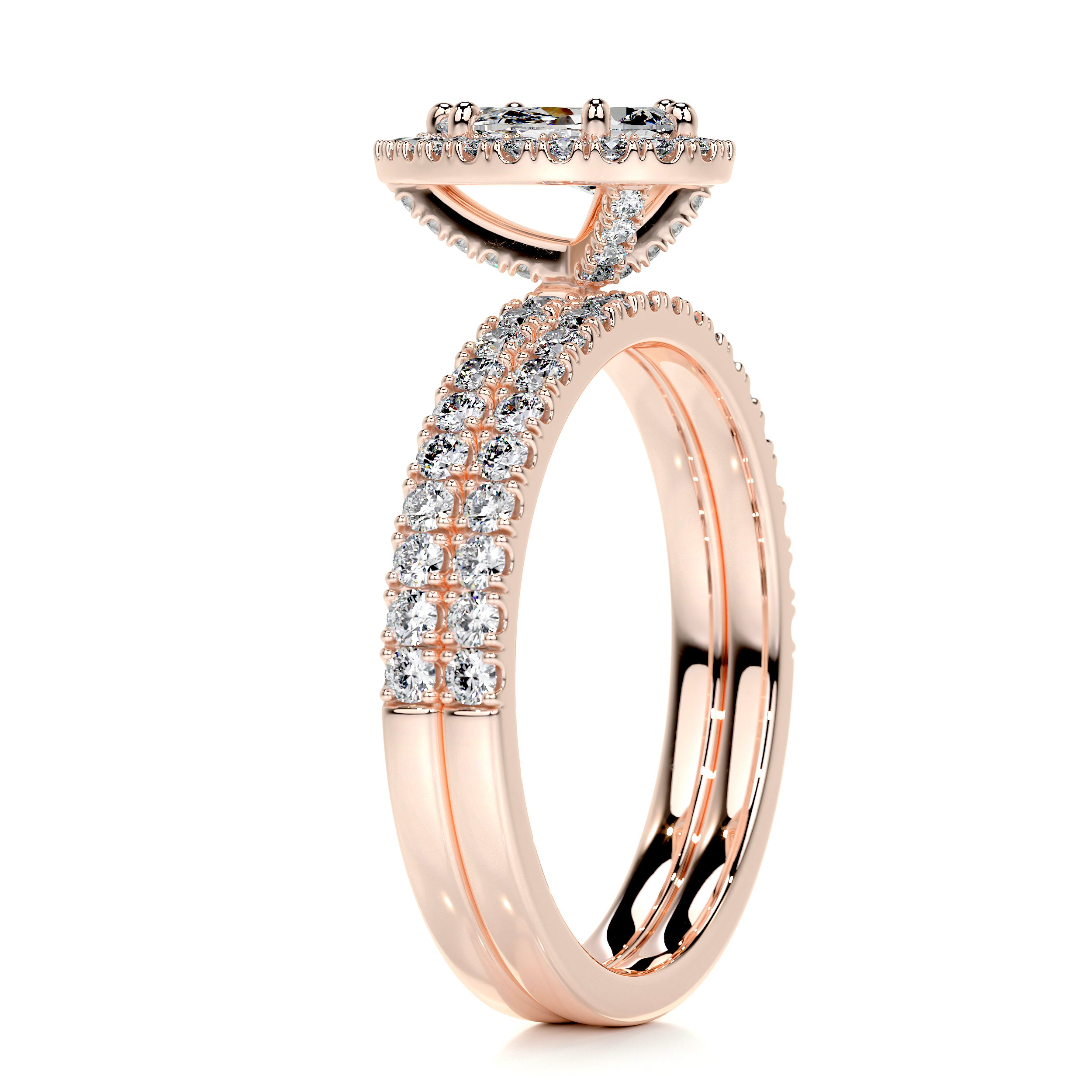 Juniper Diamond Bridal Set -14K Rose Gold、mySite、hinf8tx79