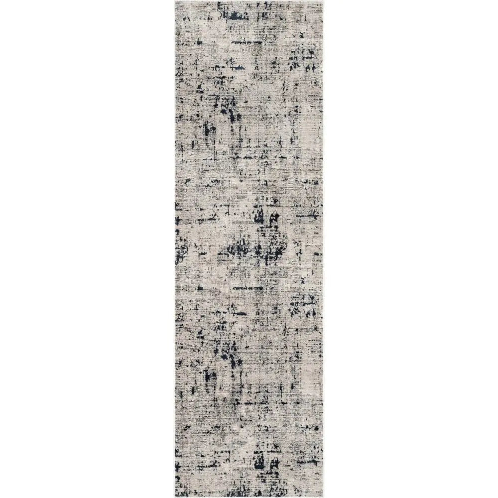 Abstract Modern Distressed Grey Navy High-Low Rug、mySite、gigharbornorthrealestate