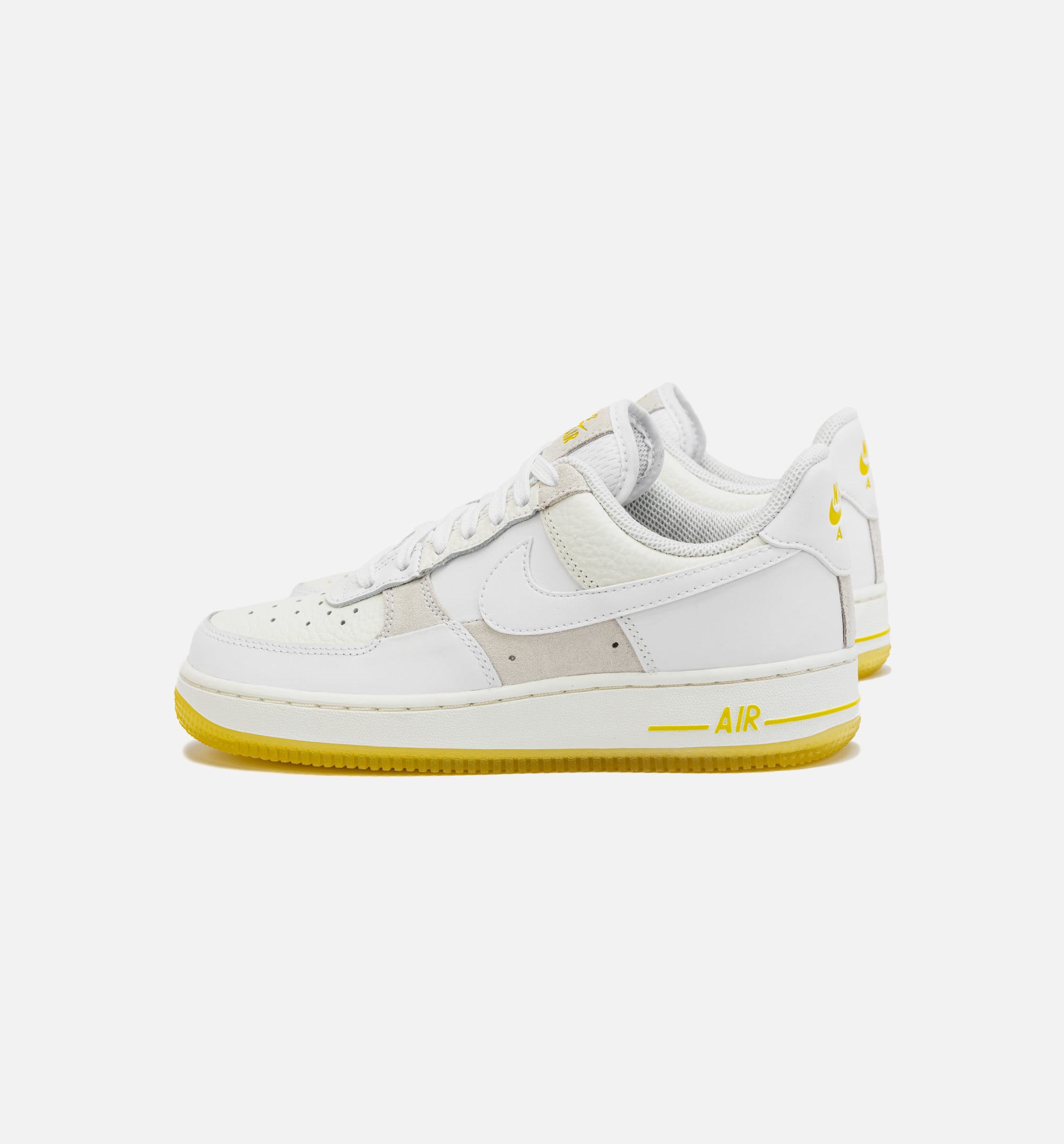 Air Force 1 Low Patchwork Womens Lifestyle Shoe - Summit White/Opti Yellow、mySite、dreamappss