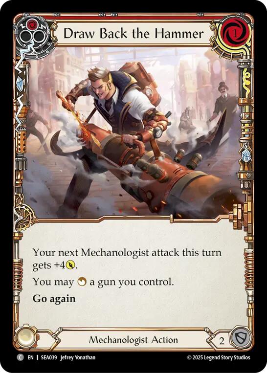 Draw Back the Hammer SEA039 (High Seas)、mySite、waistdrama