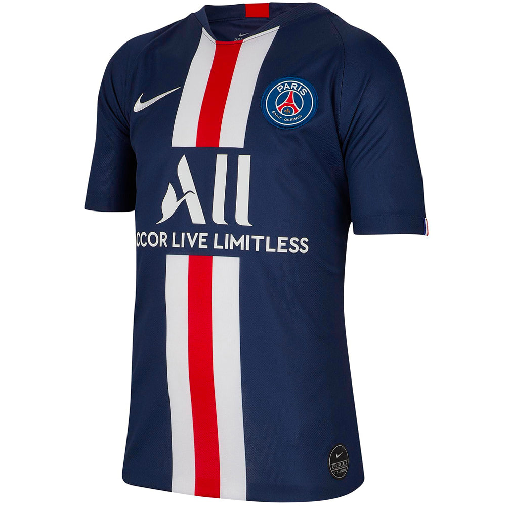 Nike Men's Paris Saint-Germain 19/20 Home Jersey Midnight Navy/White、mySite、noshort