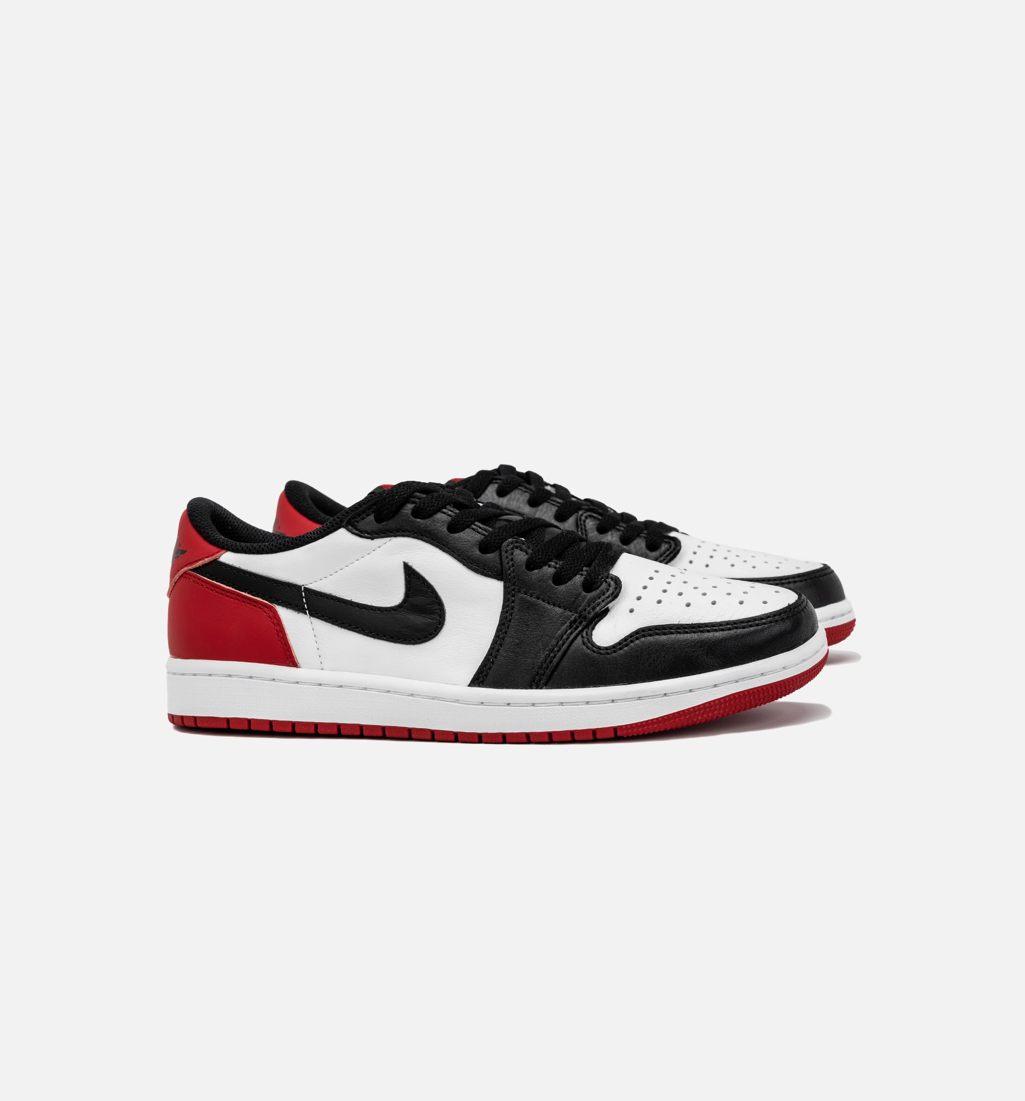 Air Jordan 1 Retro Low OG Black Toe Mens Lifestyle Shoe - Black/Red、mySite、dreamappss