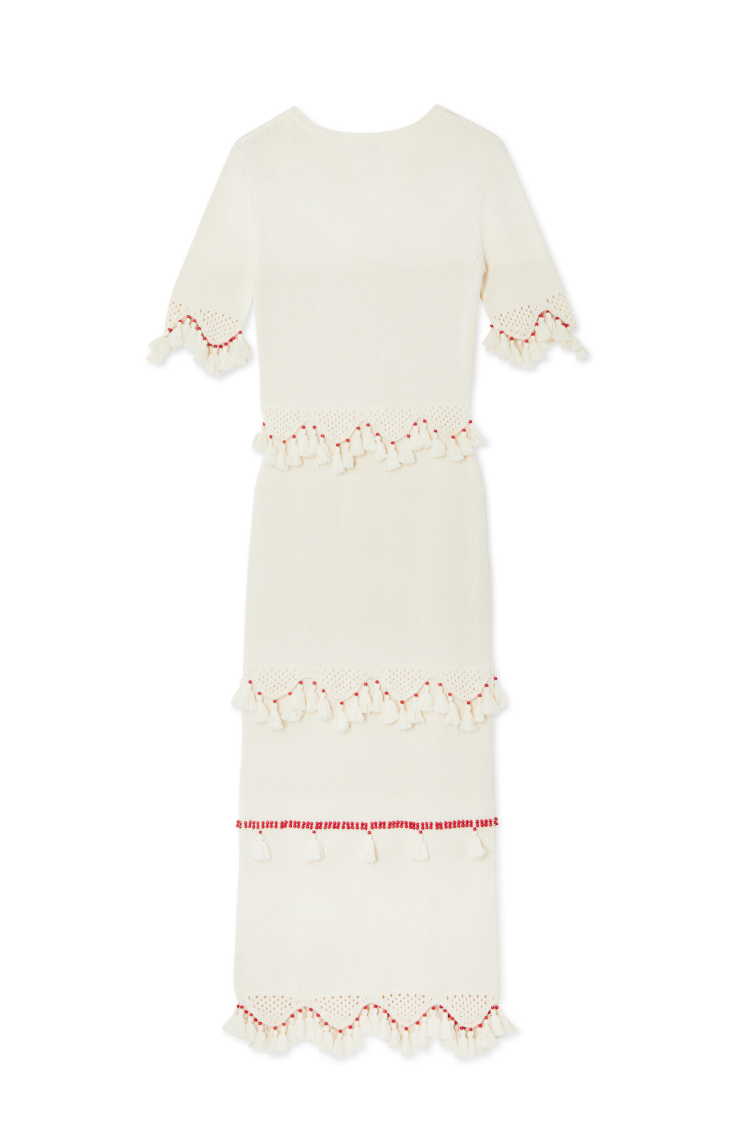 Ivory and Red Harper Dress、mySite、solidvoid