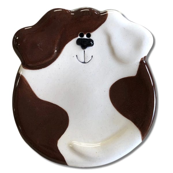 Dog Trinket Dish Handmade in the USA August Ceramics、mySite、g9winljtr
