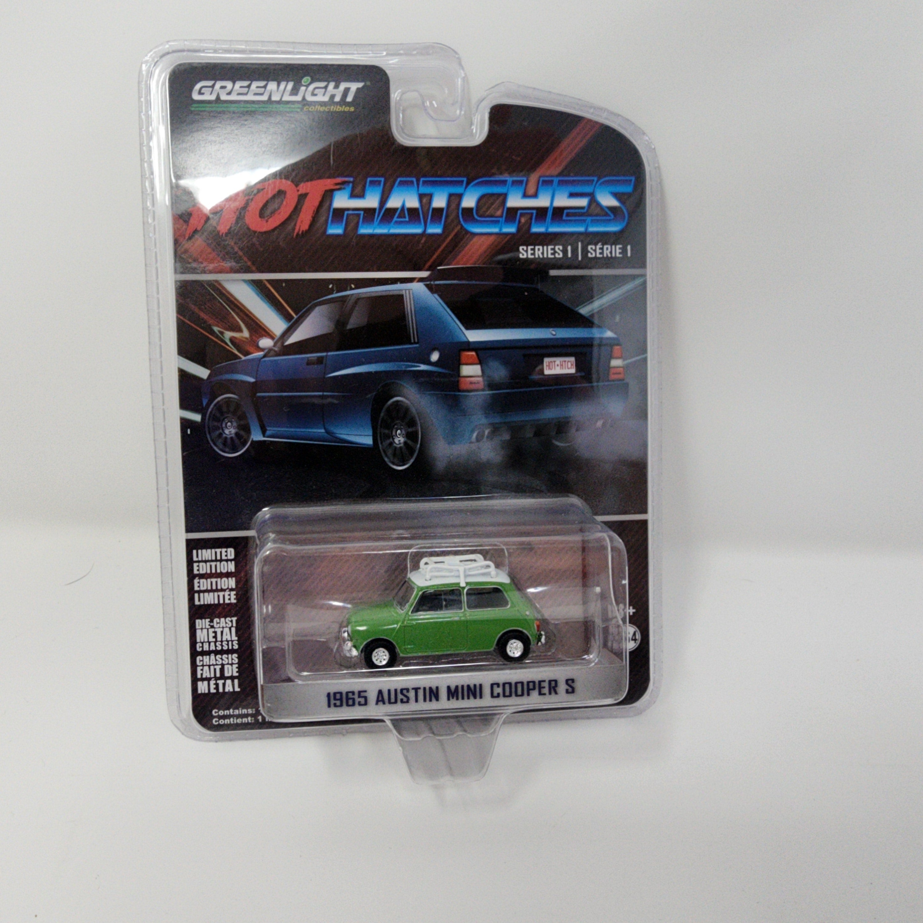 1965 Austin Mini Cooper S * Green * Greenlight Hot Hatches、mySite、hgirdovlk