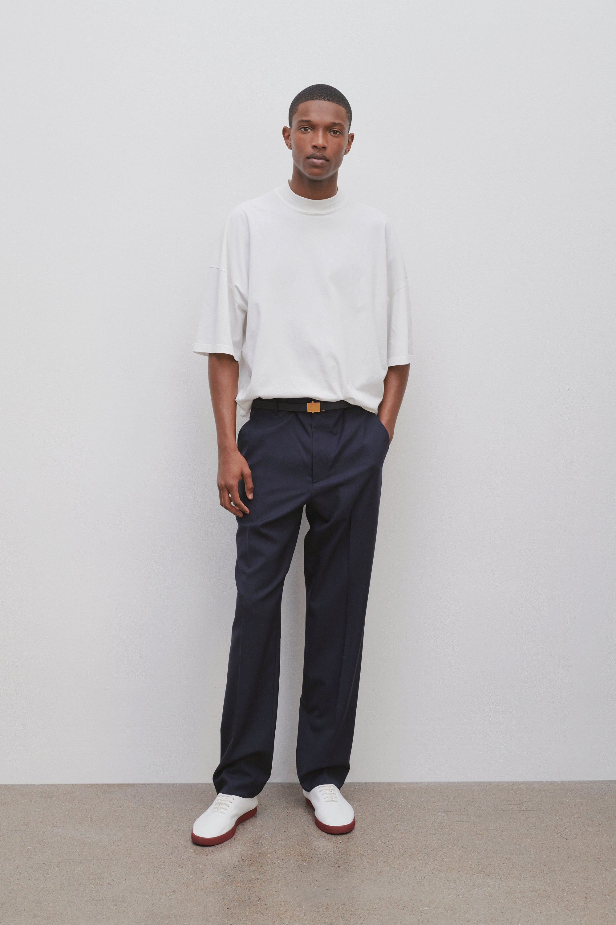 Elijah Pants in Wool、mySite、aoinhome