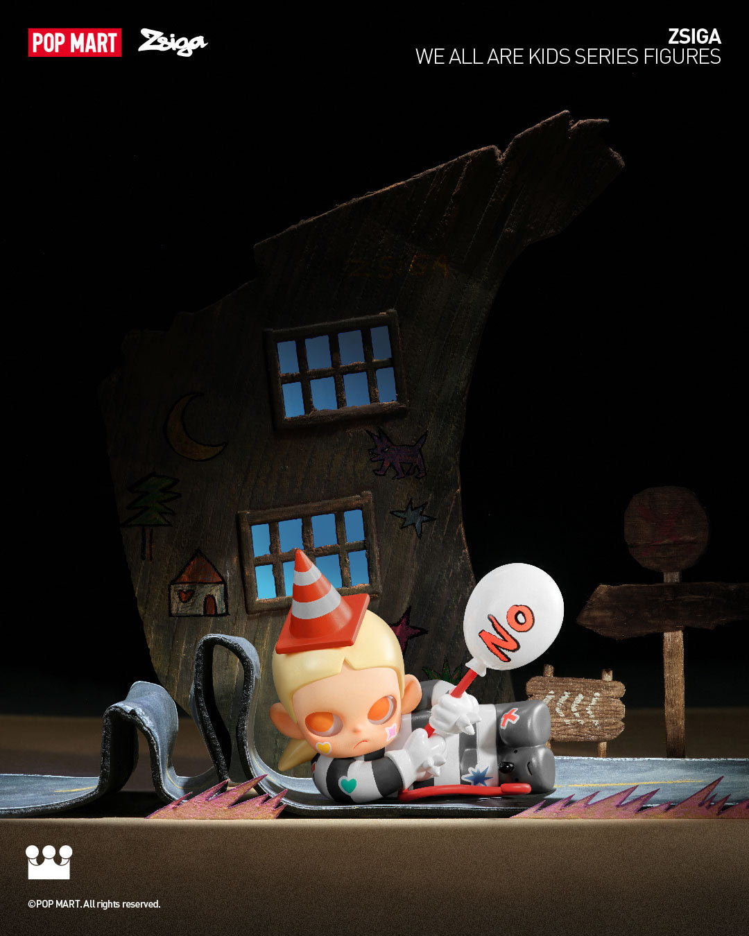  POP MART Zsiga We All Are Kids Series Figures、mySite、greenlandpopulation