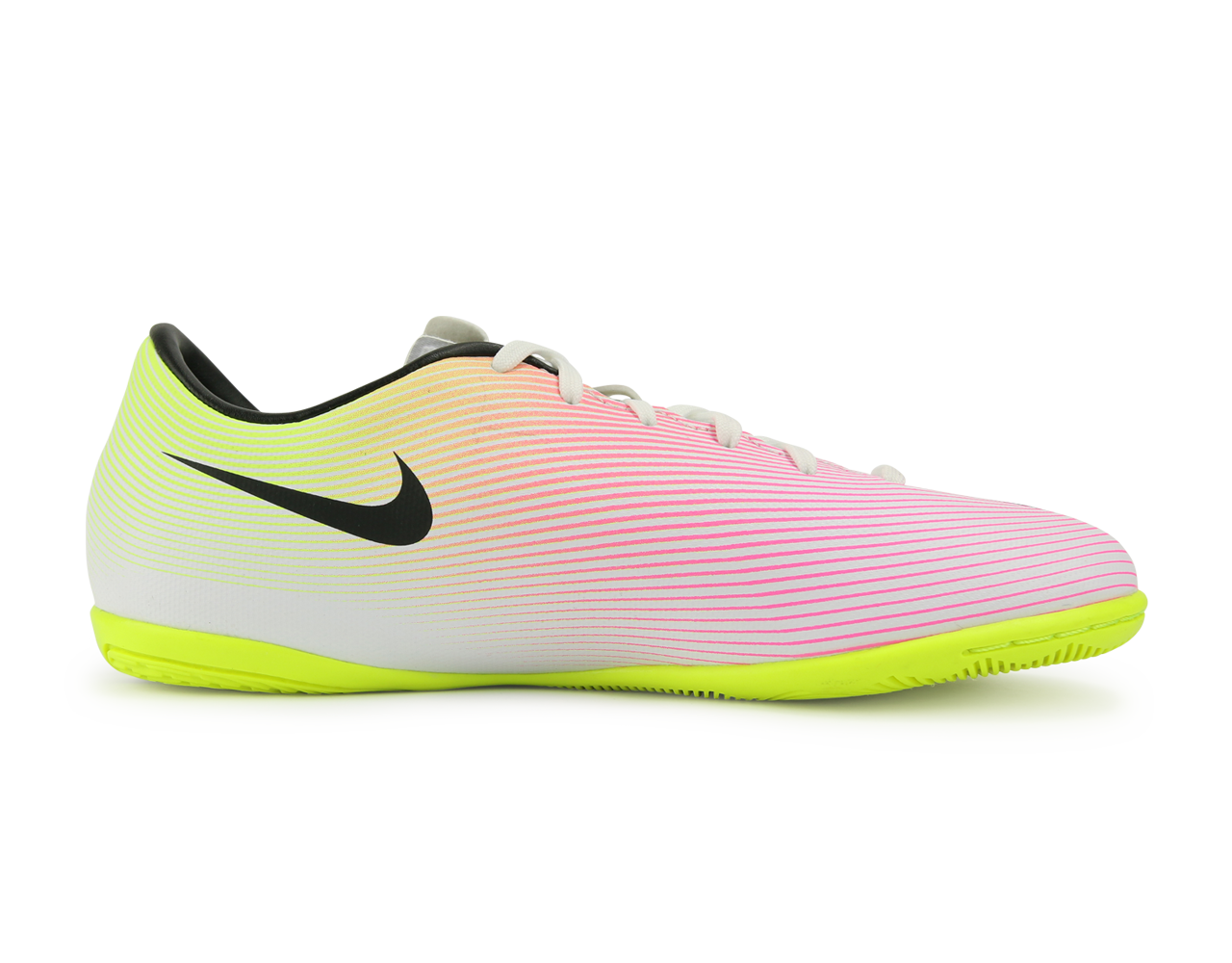 Nike Kids Mercurial Victory V Indoor Soccer Shoes White/Black Volt/Total Orange、mySite、noshort
